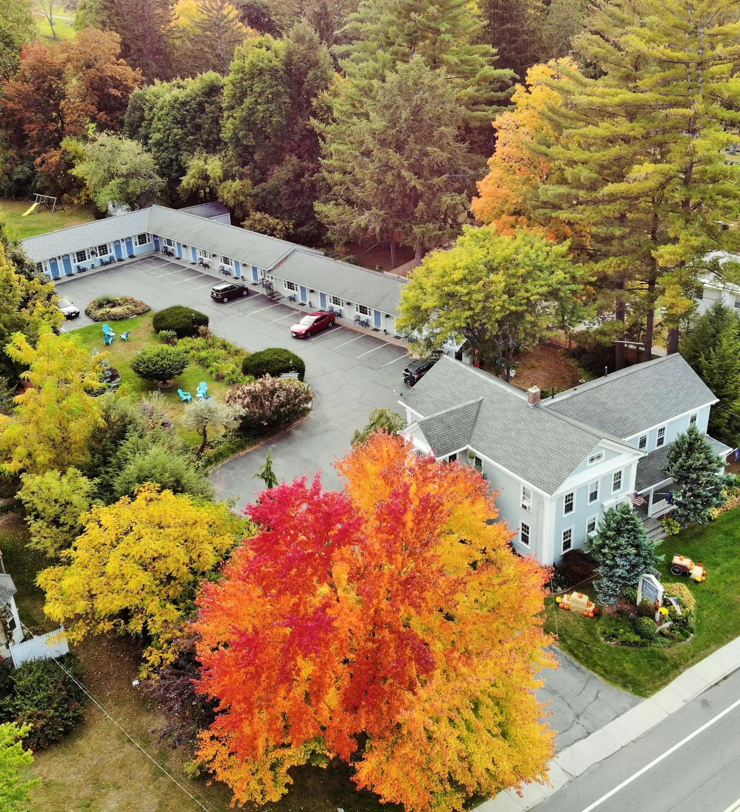 Bird's eye view in Maple Terrace Motel