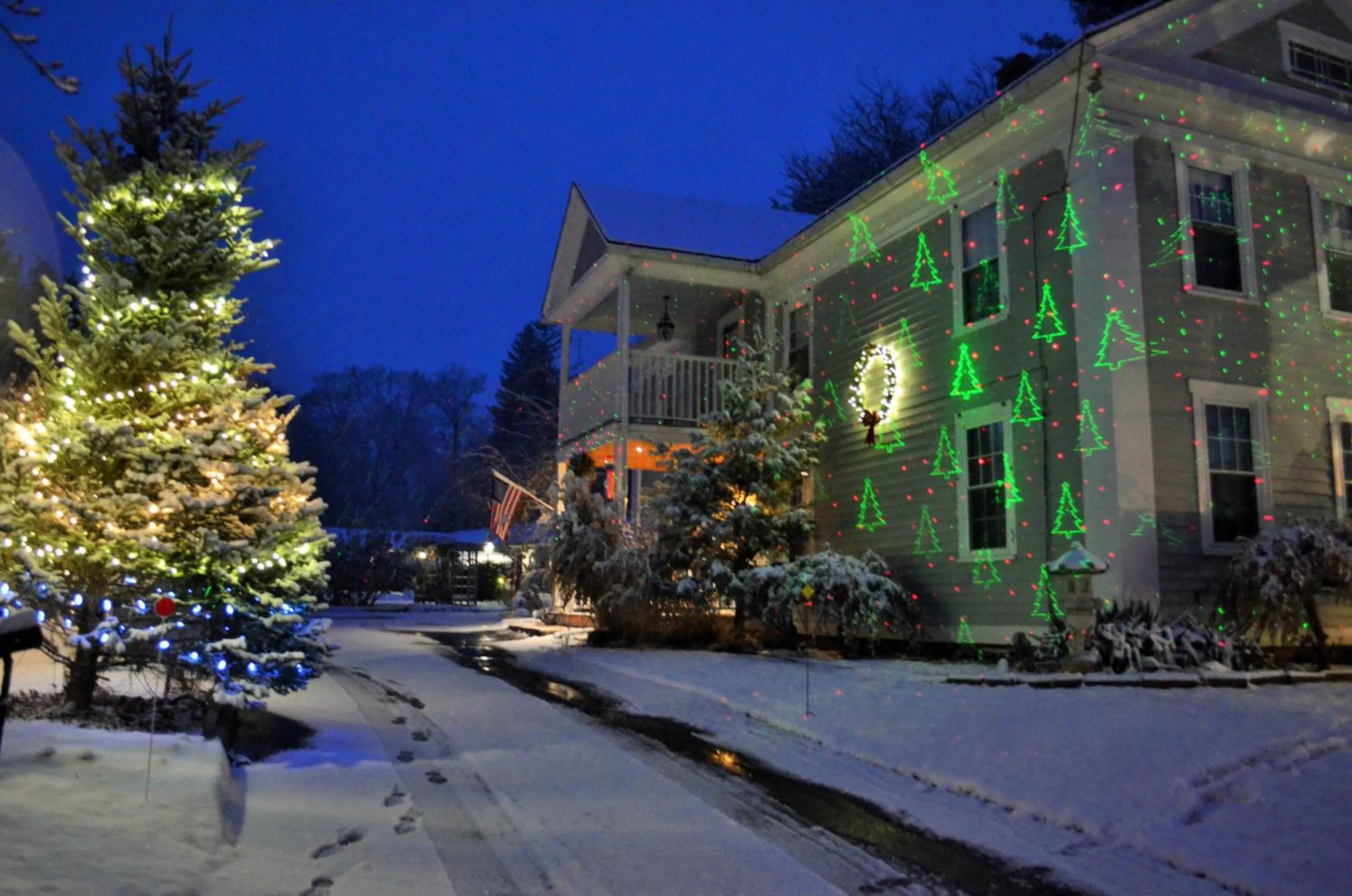 Winter in Maple Terrace Motel
