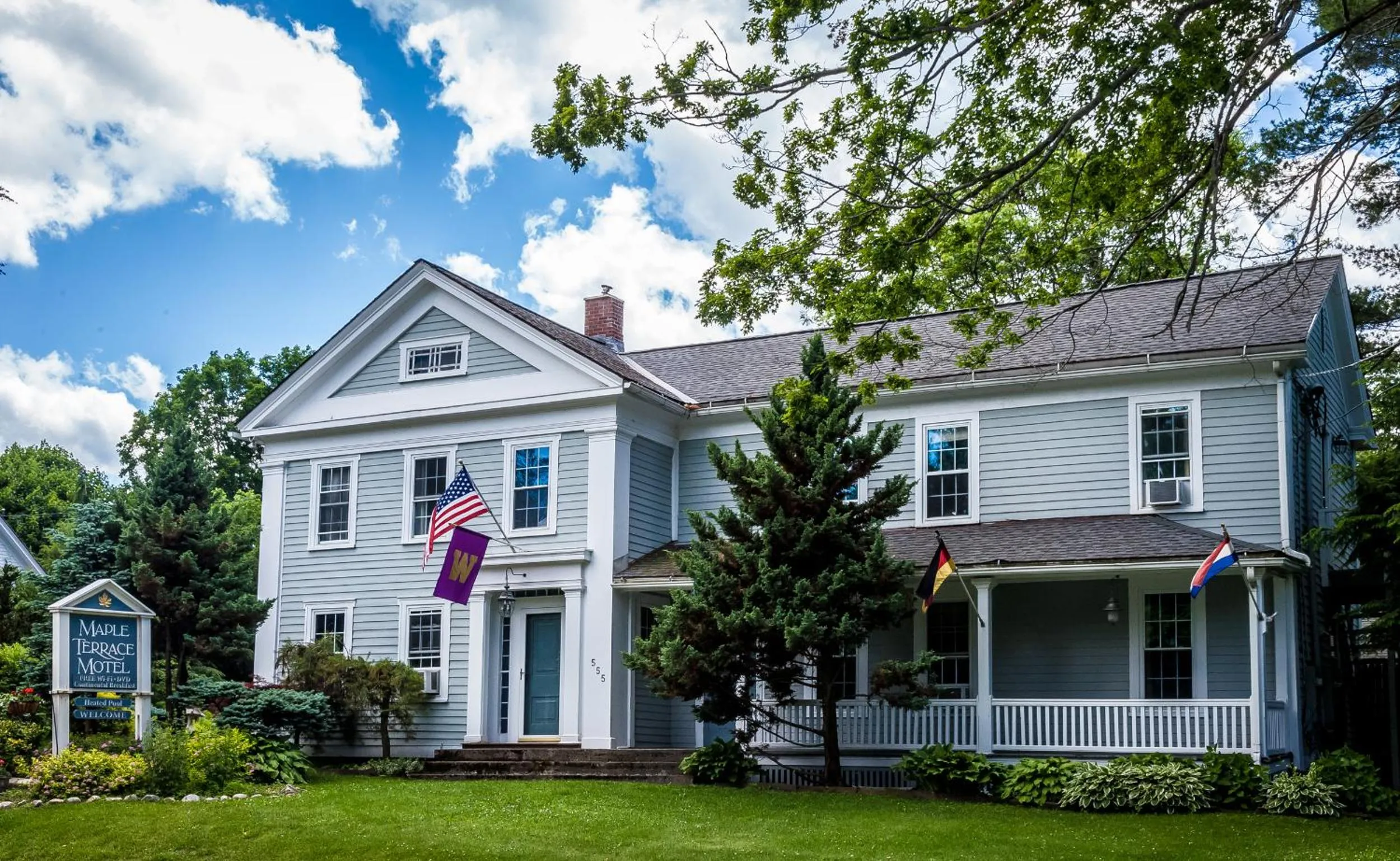 Property logo or sign in Maple Terrace Motel