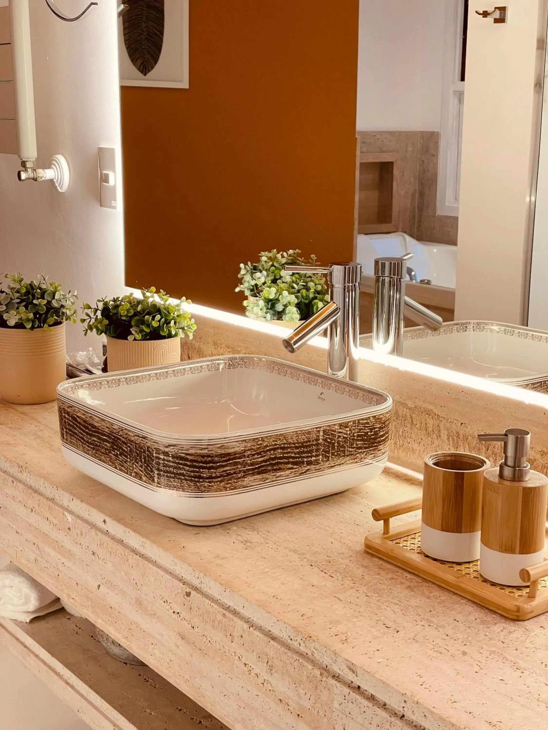 Bathroom in Pousada Cantinho da Serra