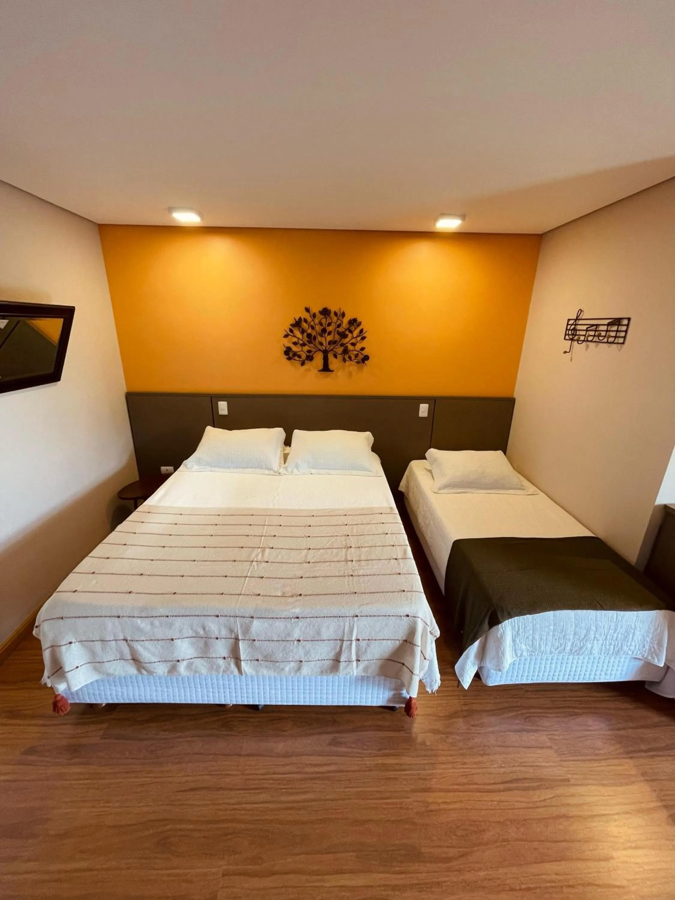 Photo of the whole room, Bed in Pousada Cantinho da Serra