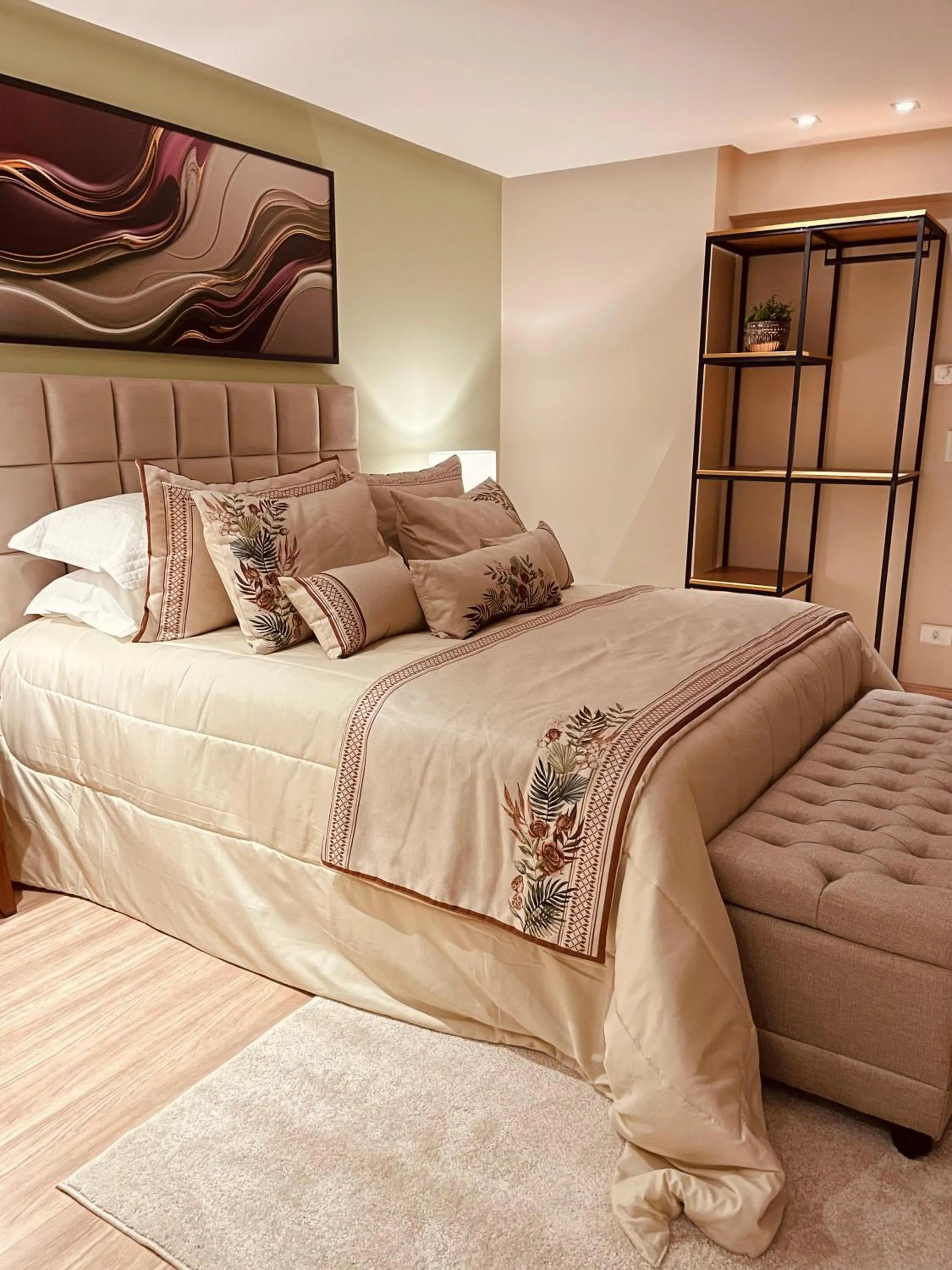 Photo of the whole room, Bed in Pousada Cantinho da Serra
