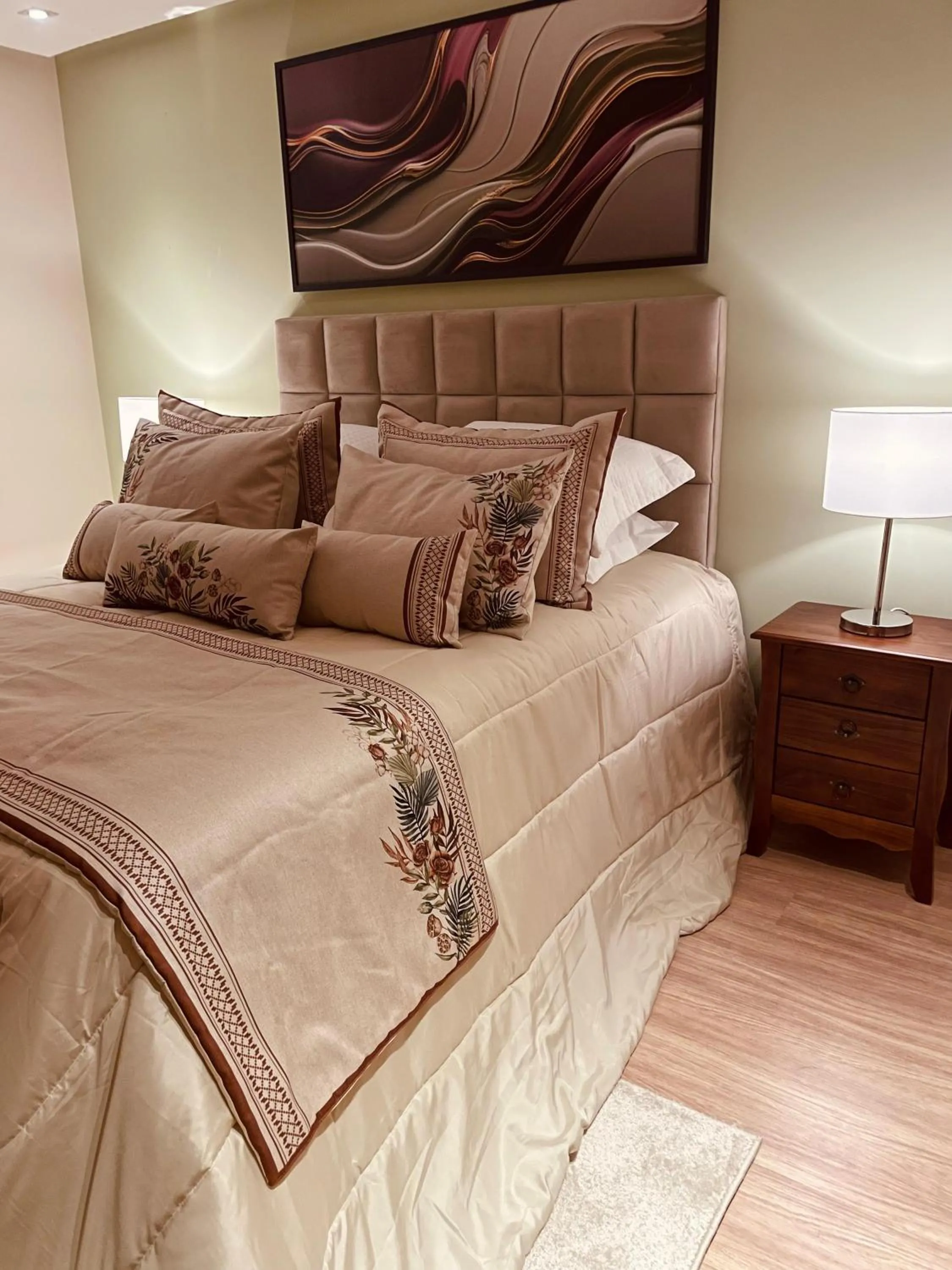 Photo of the whole room, Bed in Pousada Cantinho da Serra