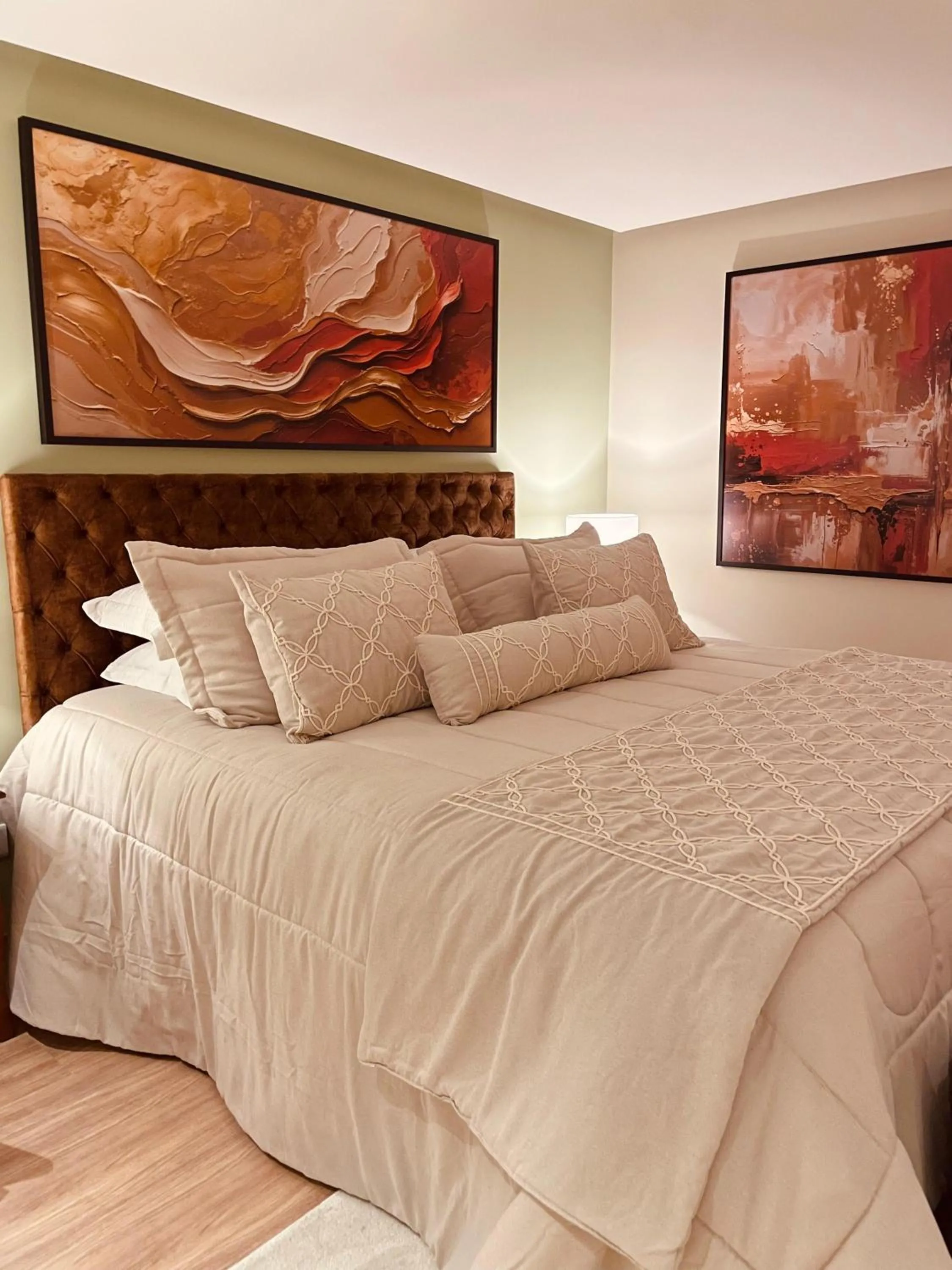 Bed in Pousada Cantinho da Serra