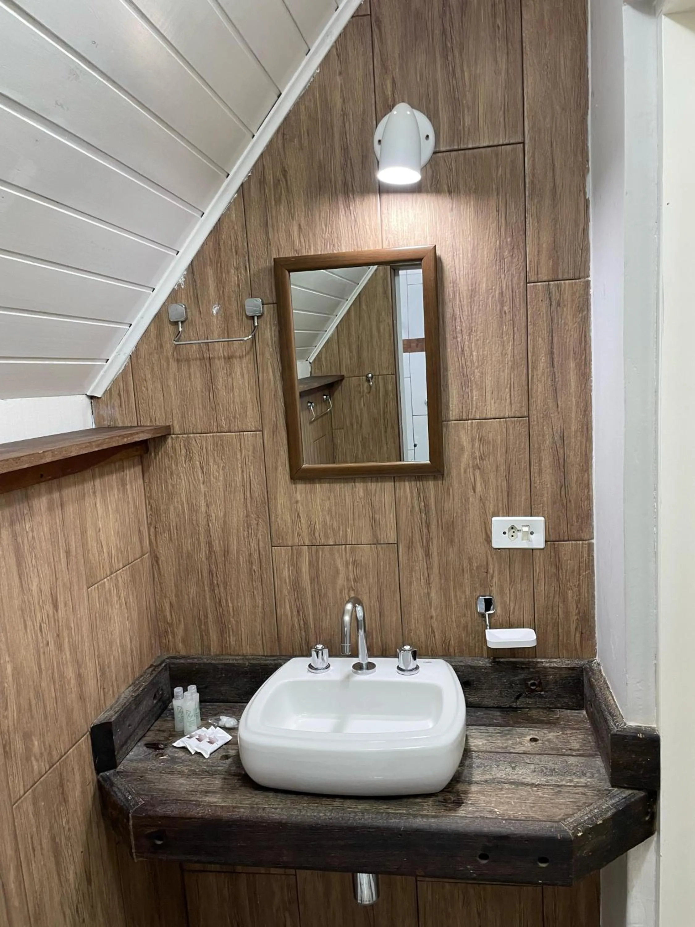 Bathroom in Pousada Cantinho da Serra