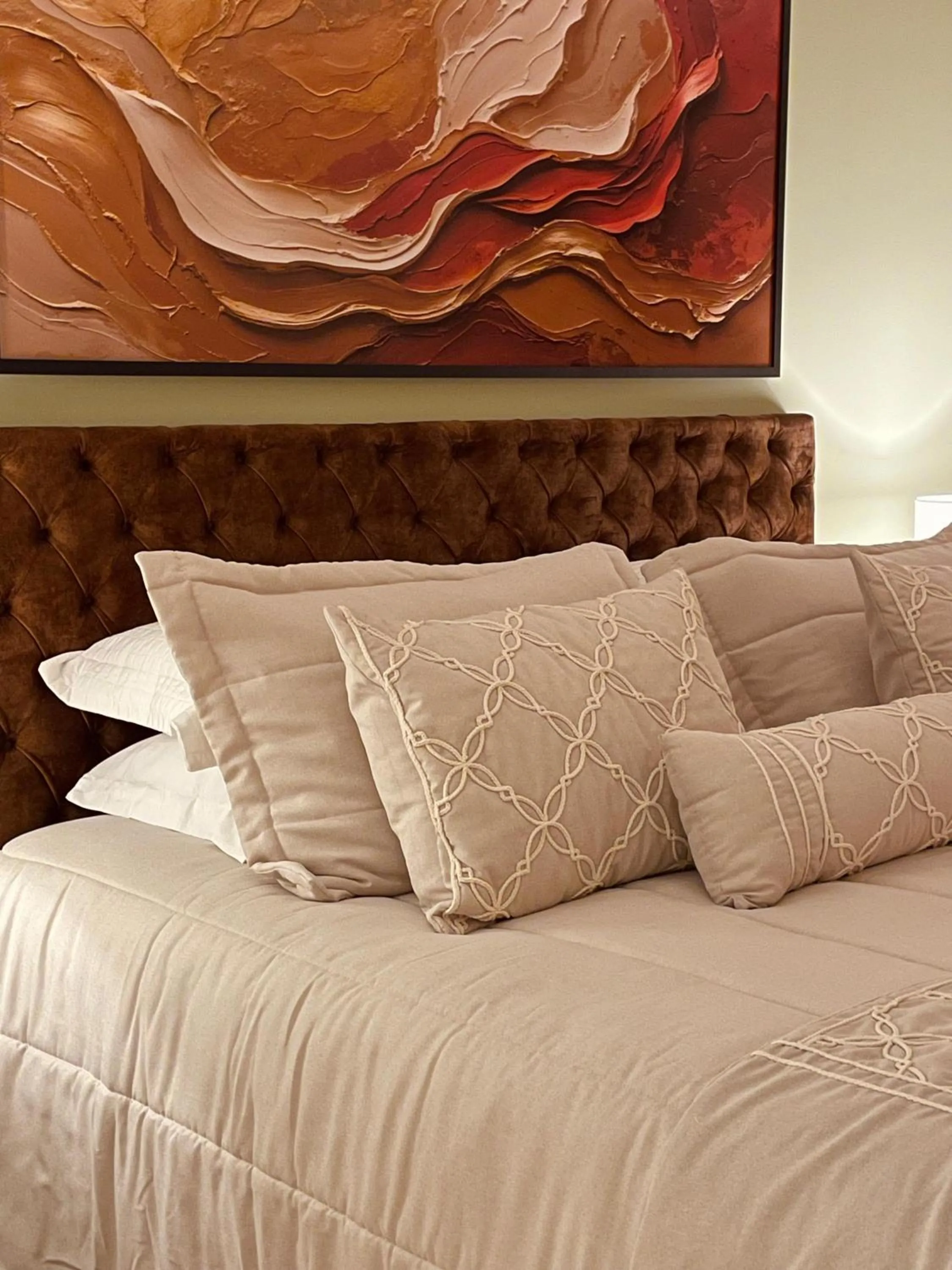 Bed in Pousada Cantinho da Serra
