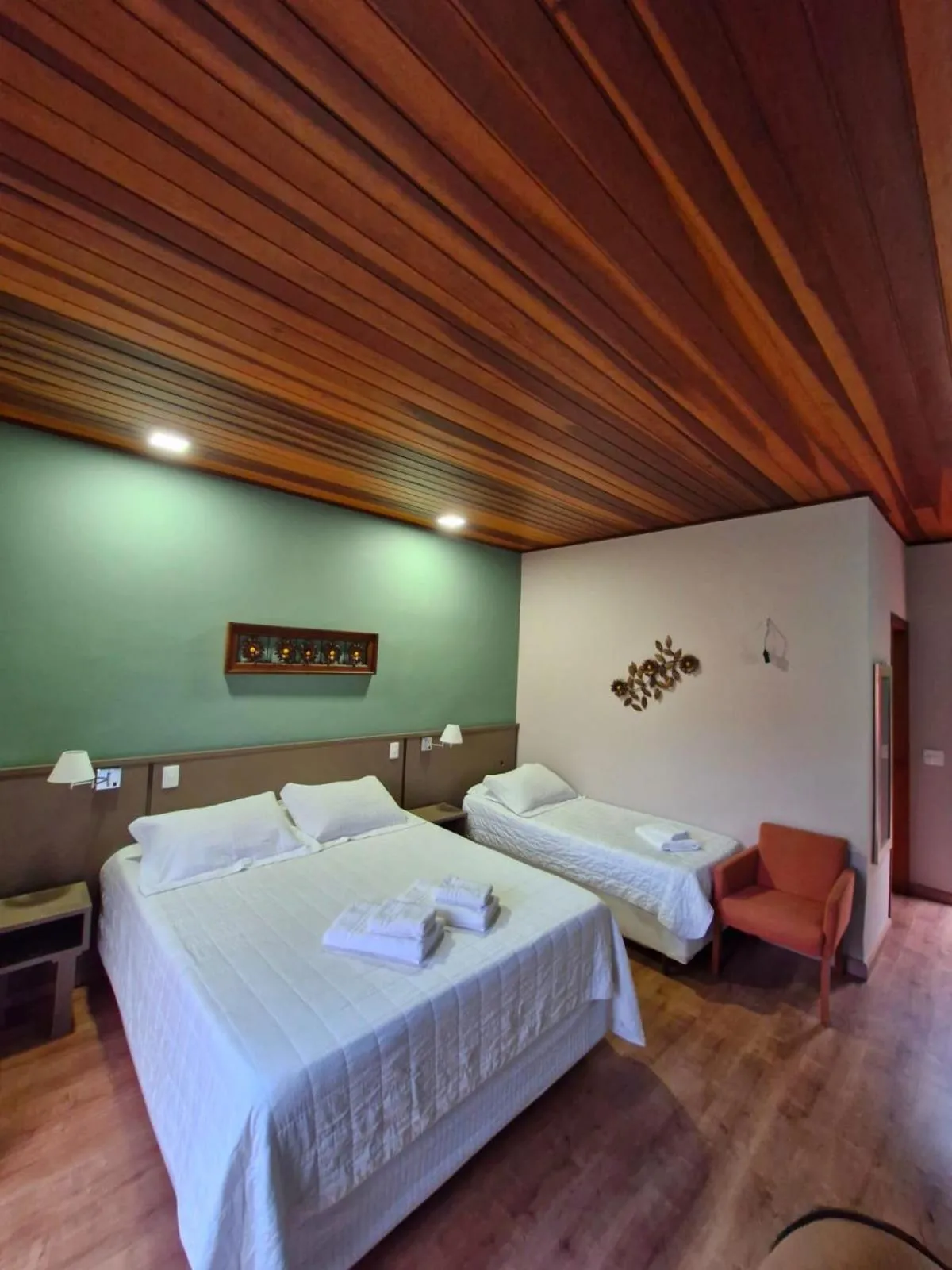 Bed in Pousada Cantinho da Serra