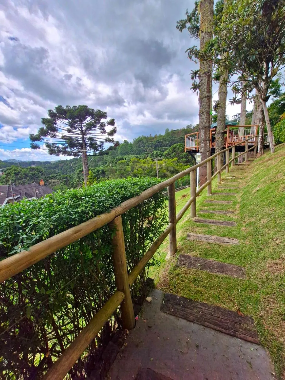 Garden in Pousada Cantinho da Serra