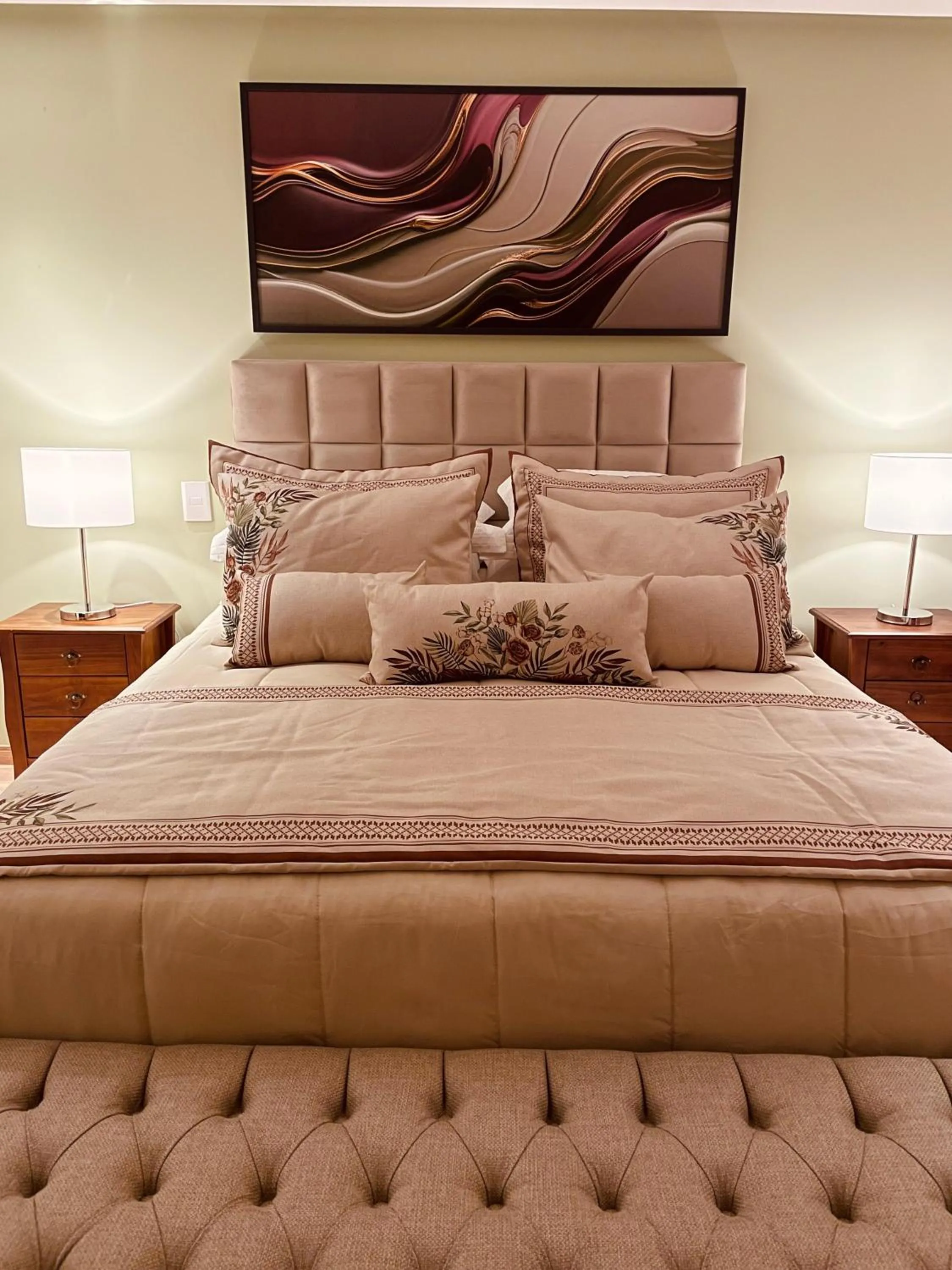 Photo of the whole room, Bed in Pousada Cantinho da Serra