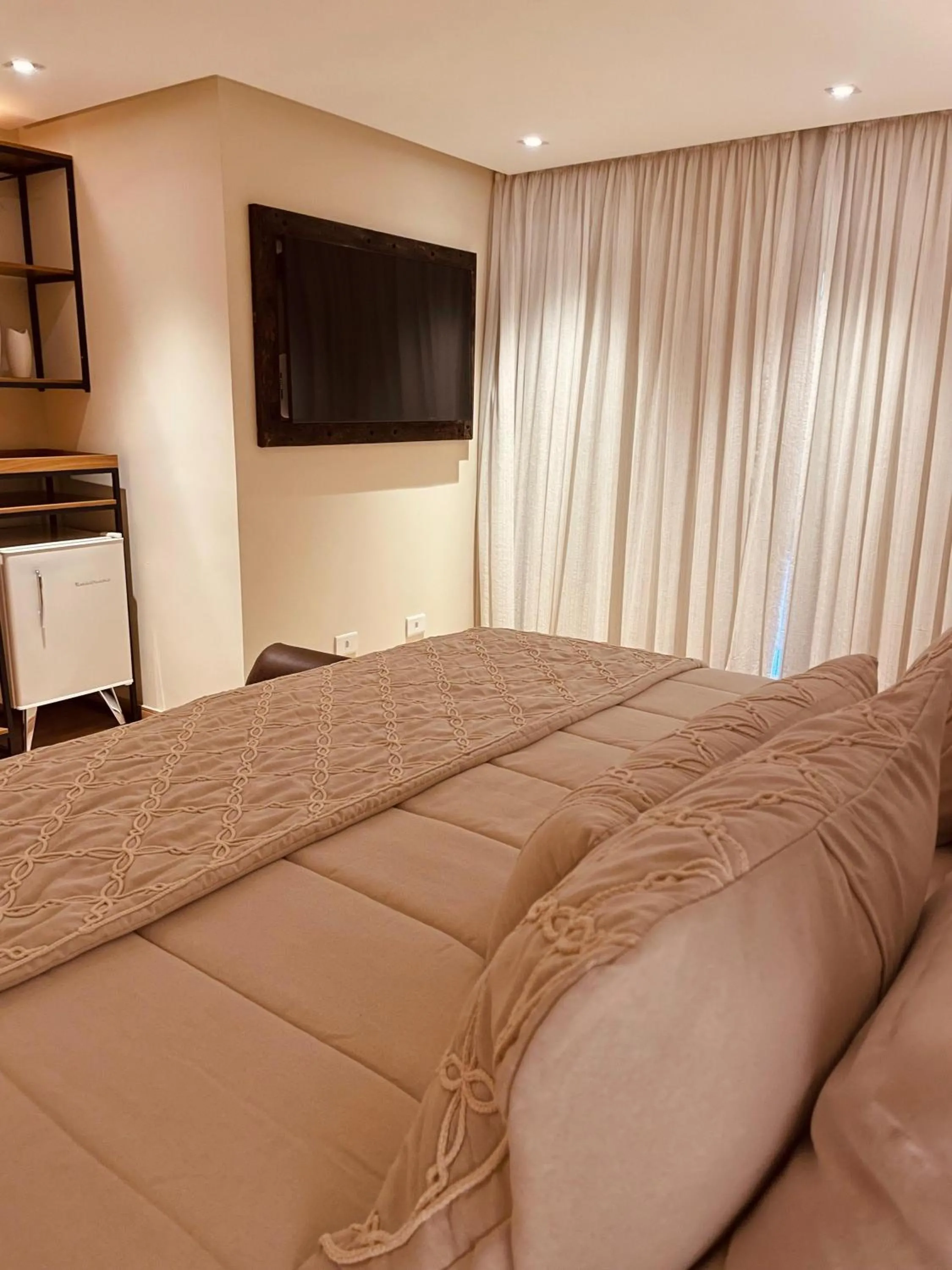 Bed in Pousada Cantinho da Serra