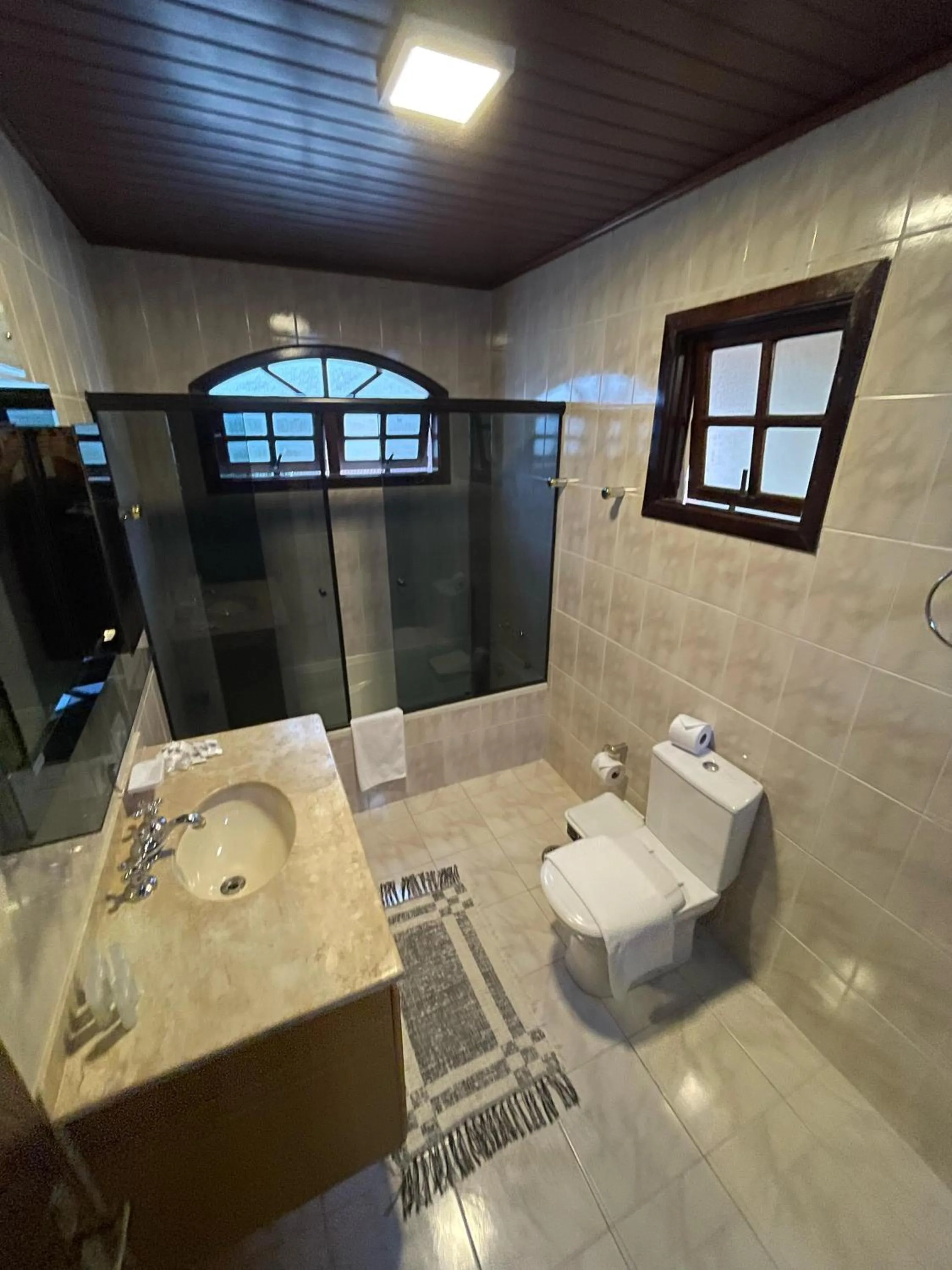 Shower in Pousada Cantinho da Serra