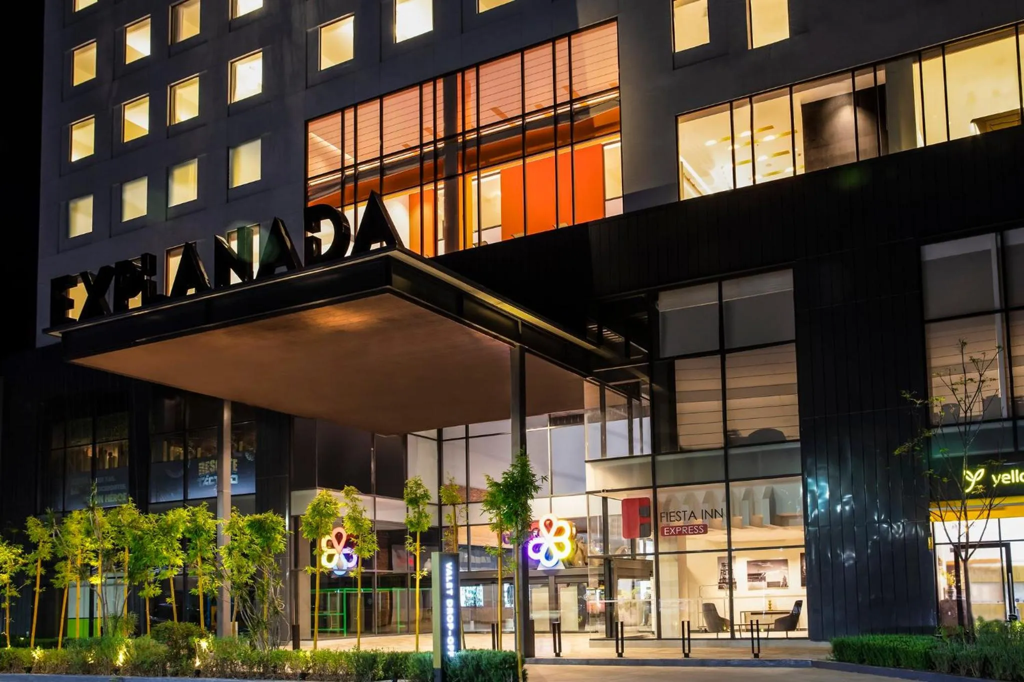 Decorative detail in Fiesta Inn Express Puebla Explanada