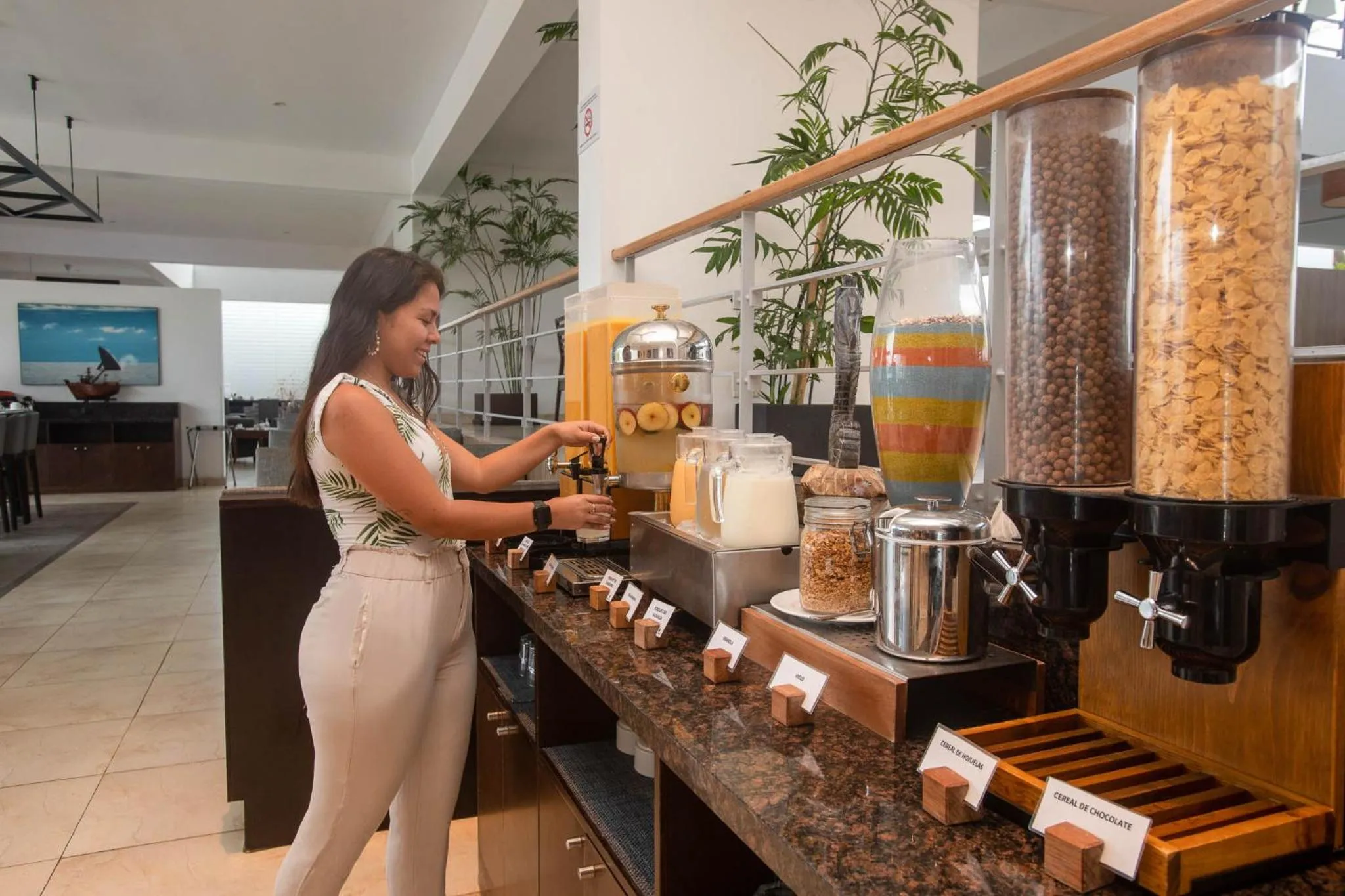 Buffet breakfast in Casa Andina Select Zorritos Tumbes