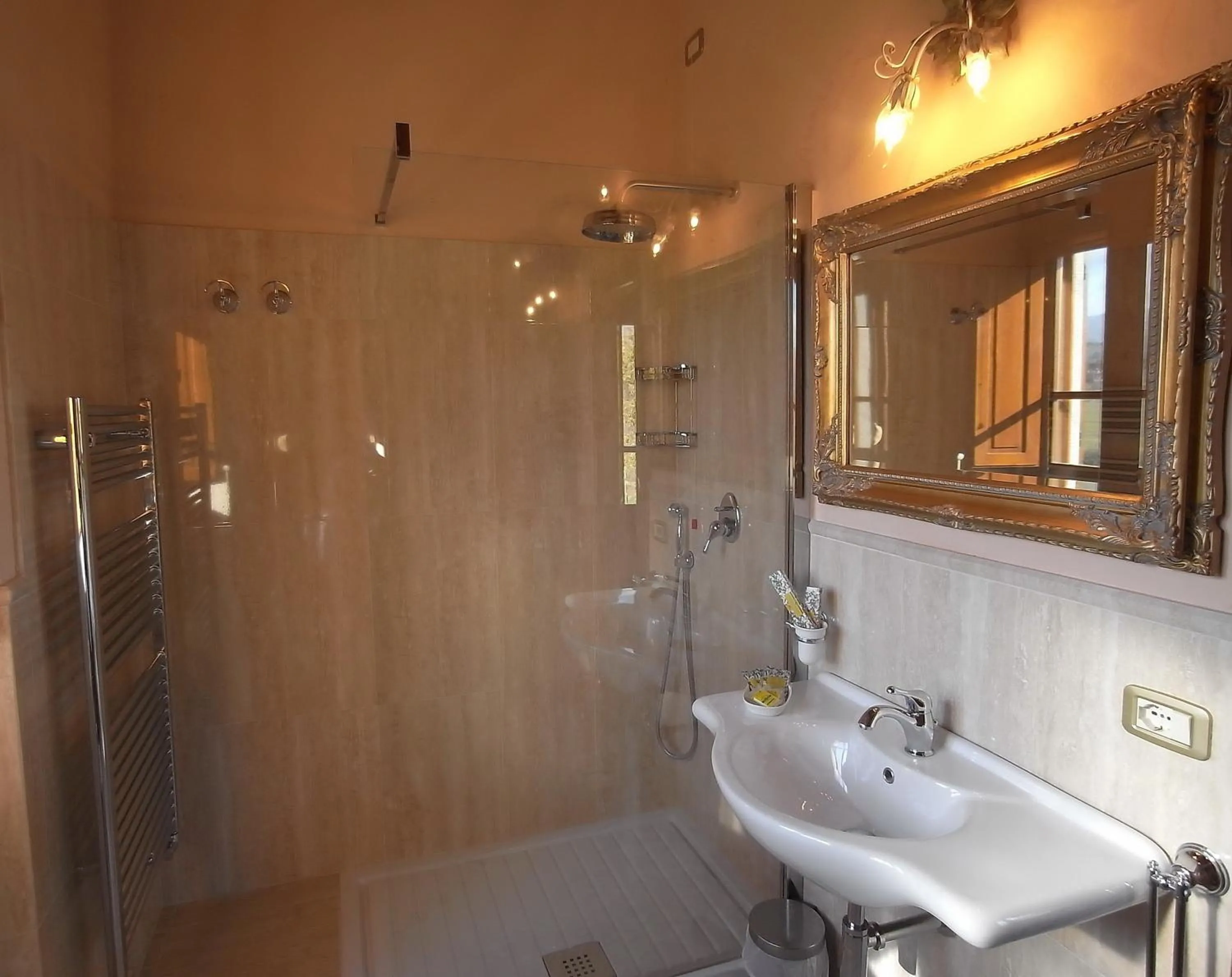 Bathroom in Agriturismo I Pagliai