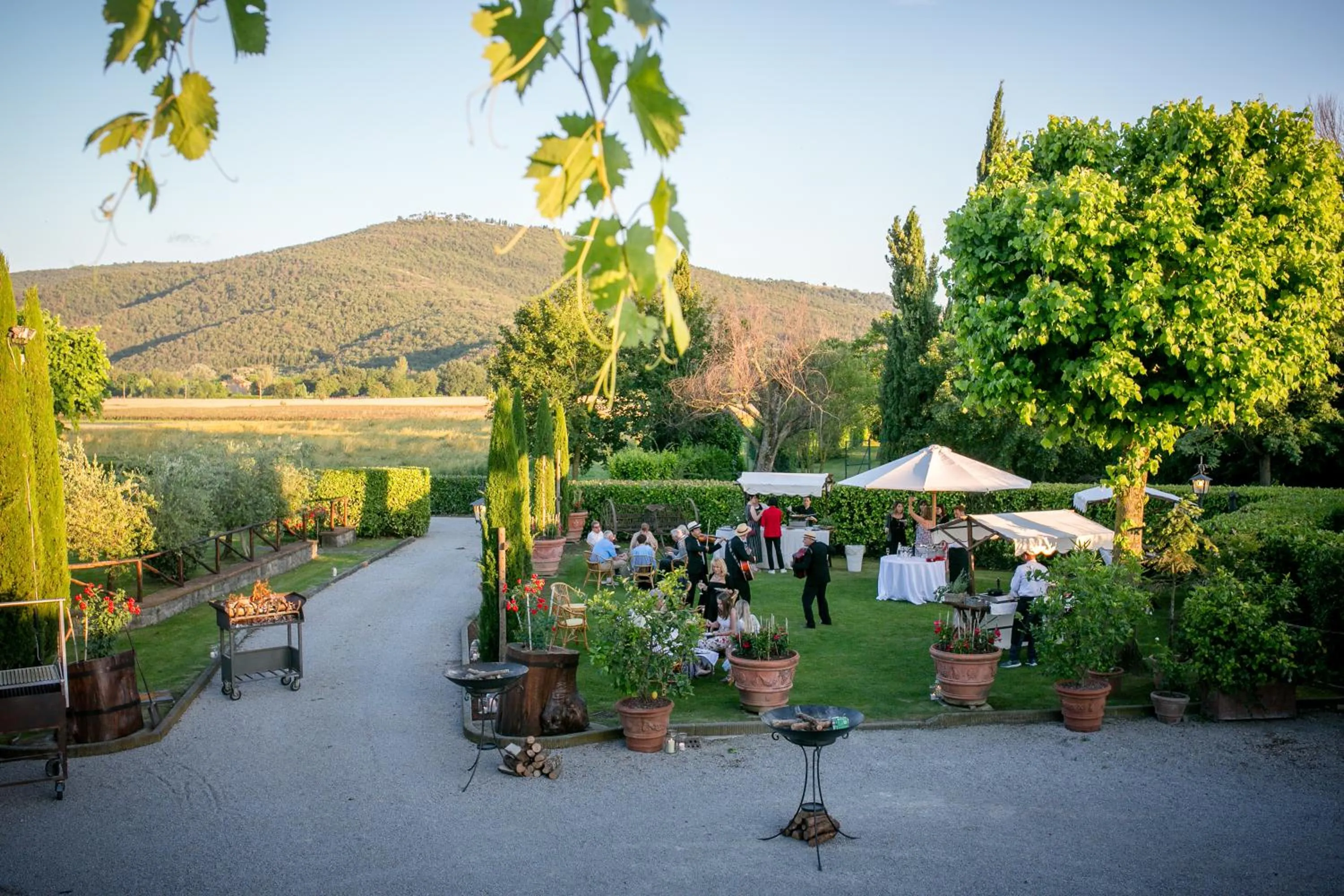 Garden in Agriturismo I Pagliai