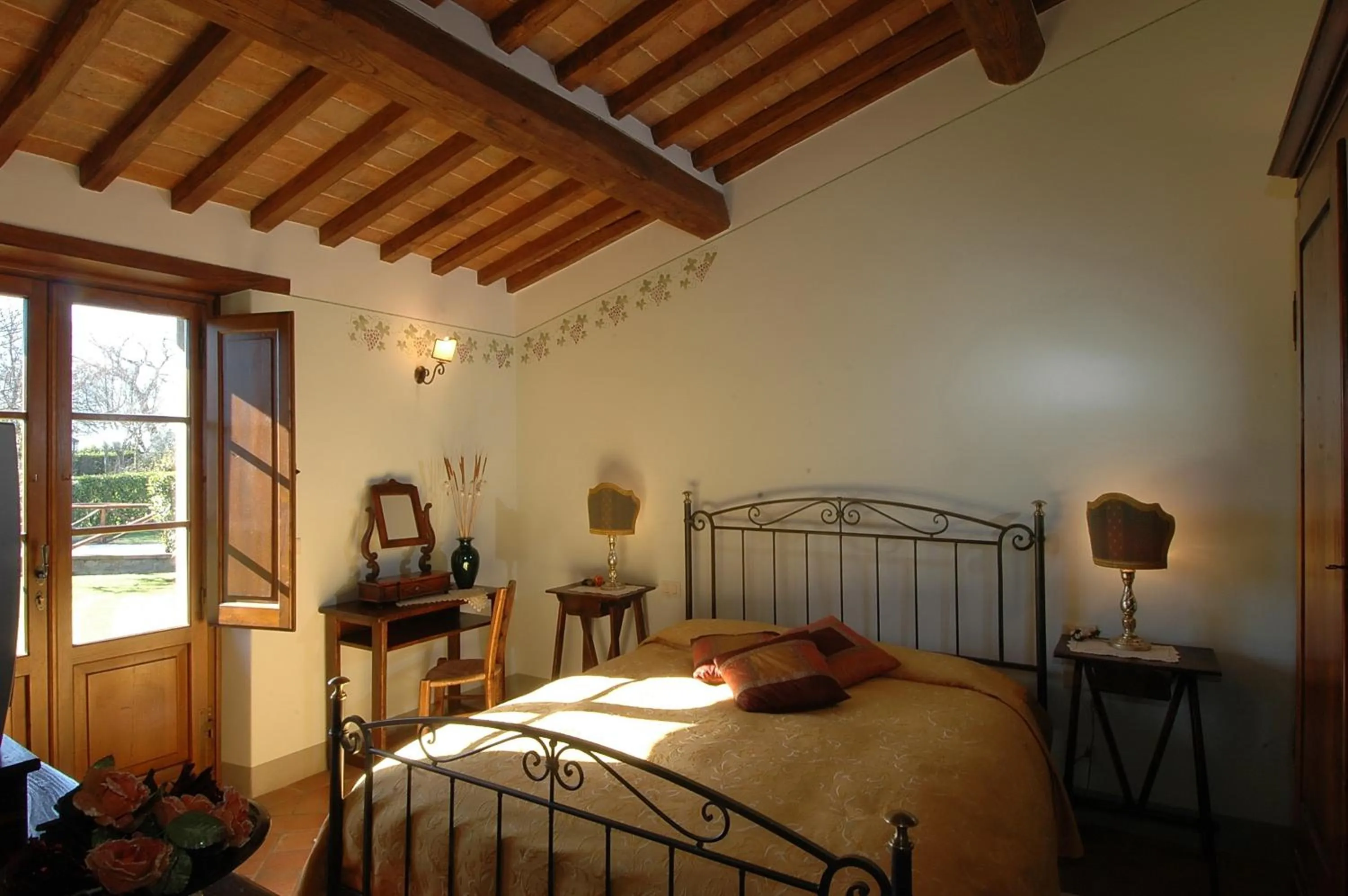 Bedroom, Bed in Agriturismo I Pagliai