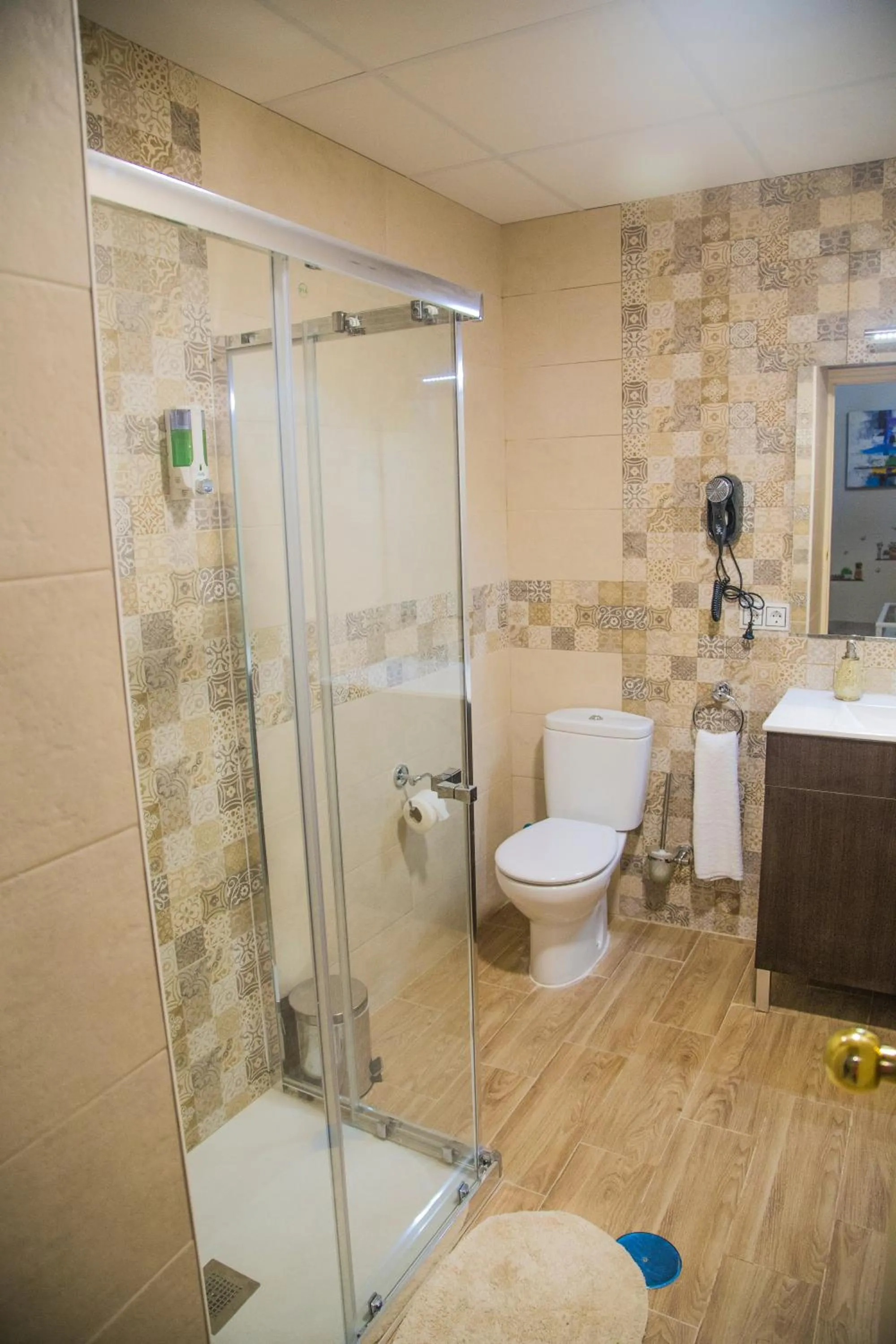 Bathroom in Pension Internacional