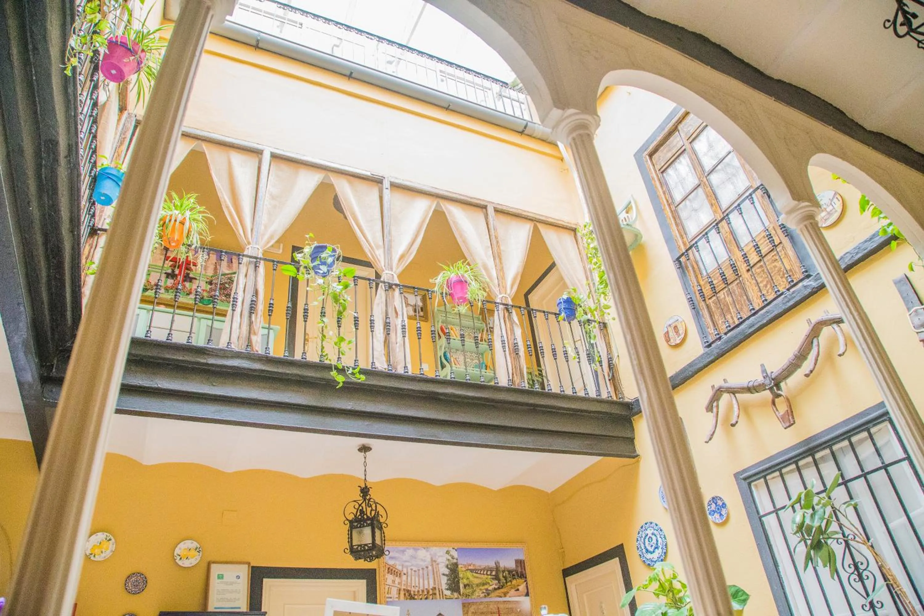 Decorative detail in Pension Internacional