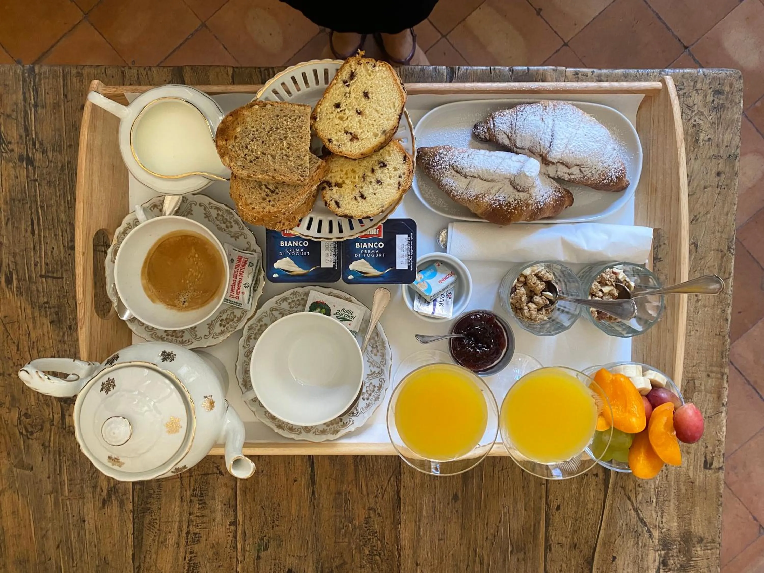 Breakfast in 1550 Residenza d’Epoca