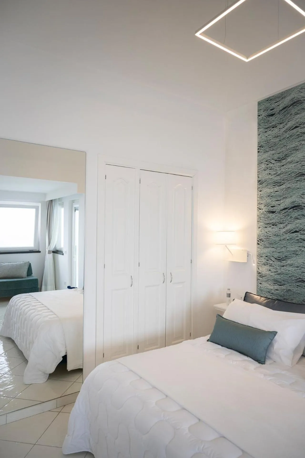 Bed in La Divina Amalfi Coast