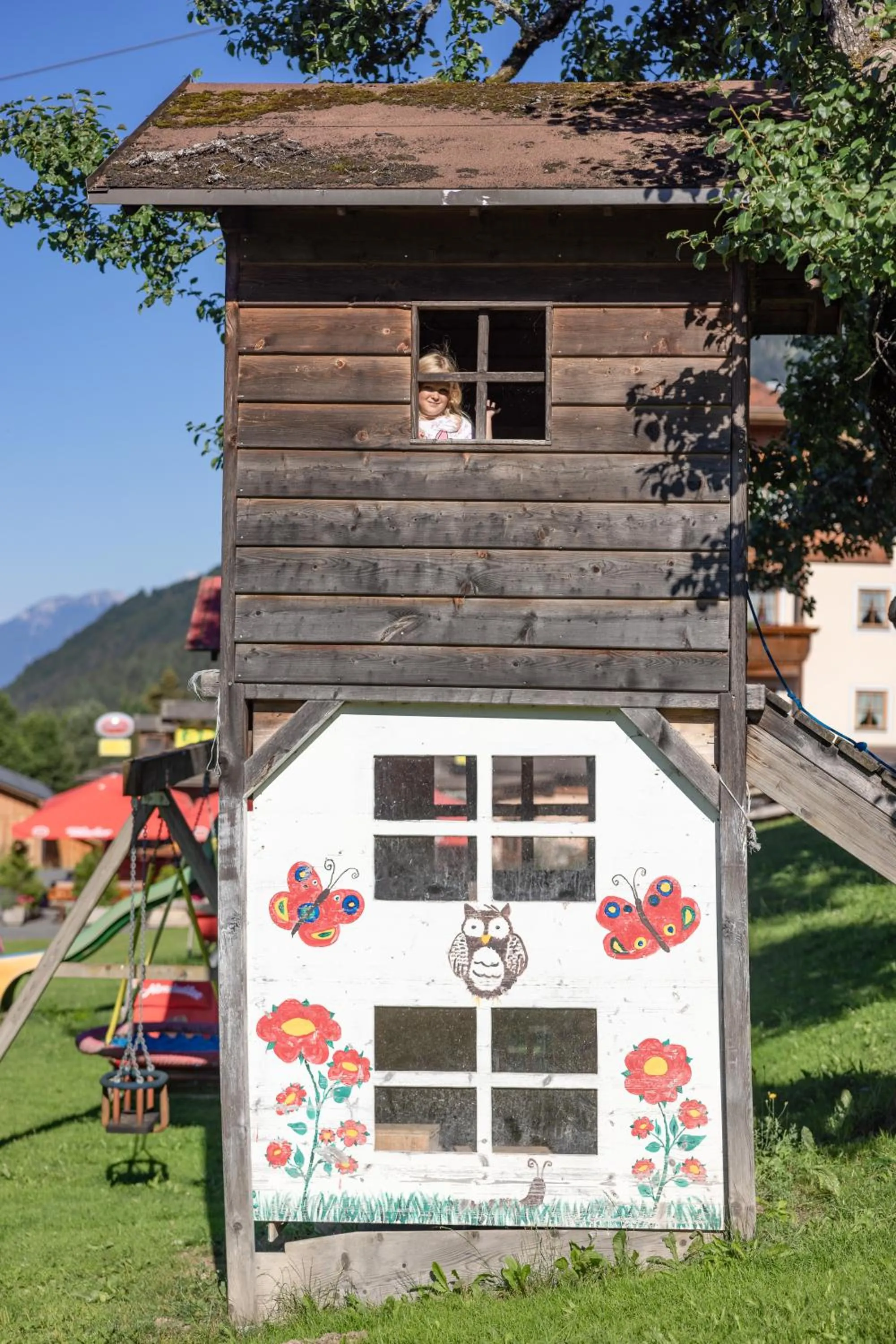 Children play ground in Aparthotel Ederhof