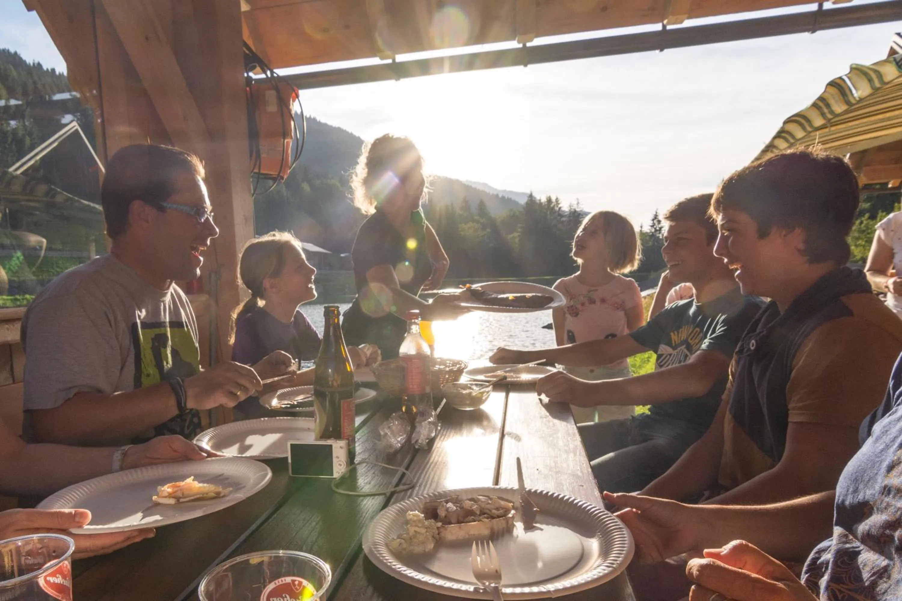 Food and drinks in Aparthotel Ederhof