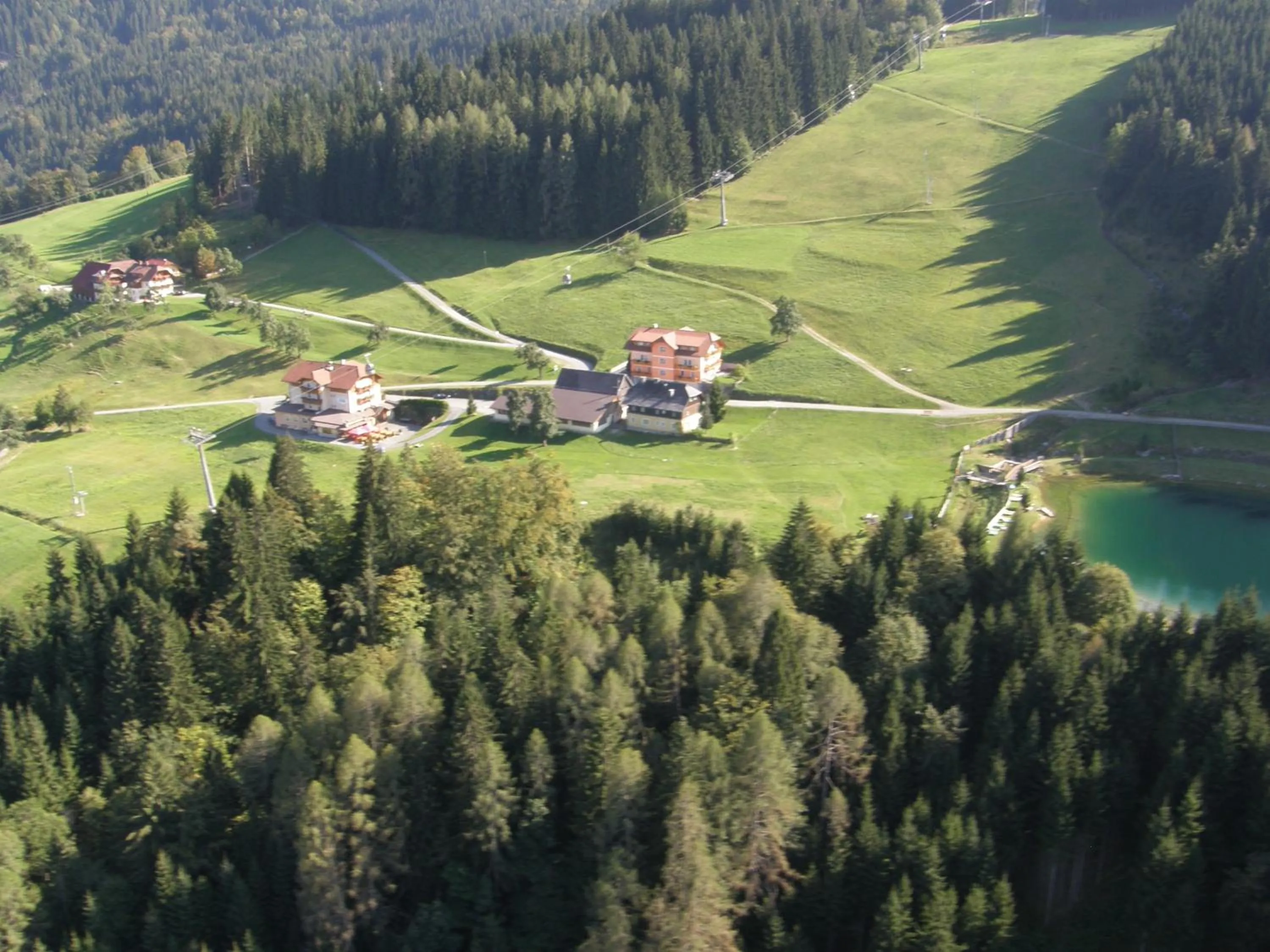 Bird's eye view in Aparthotel Ederhof