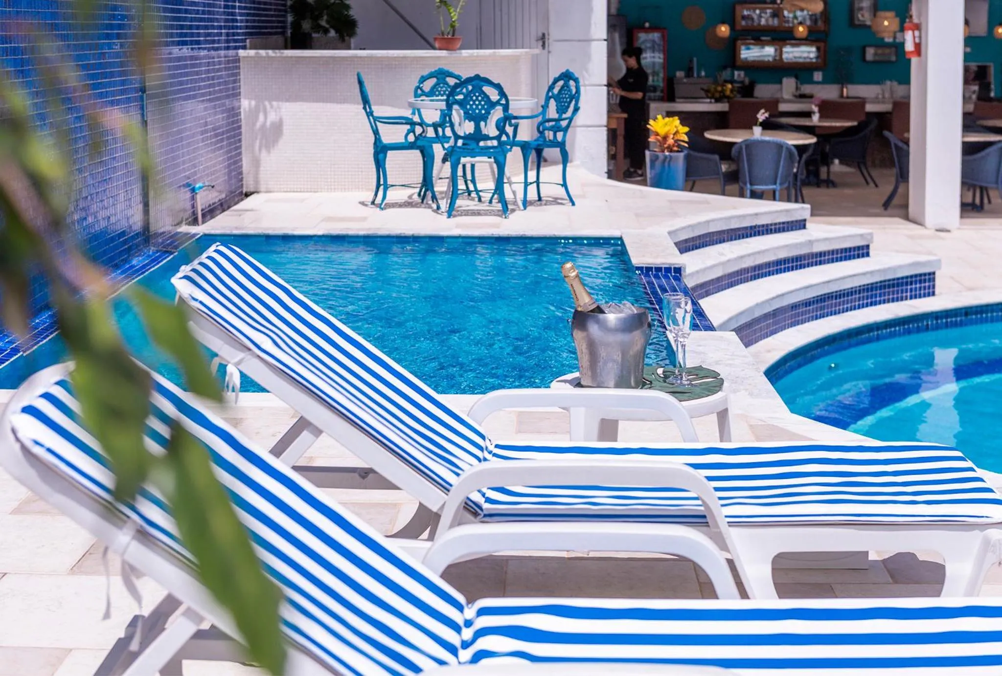 Swimming pool in Hotel Ilhabela