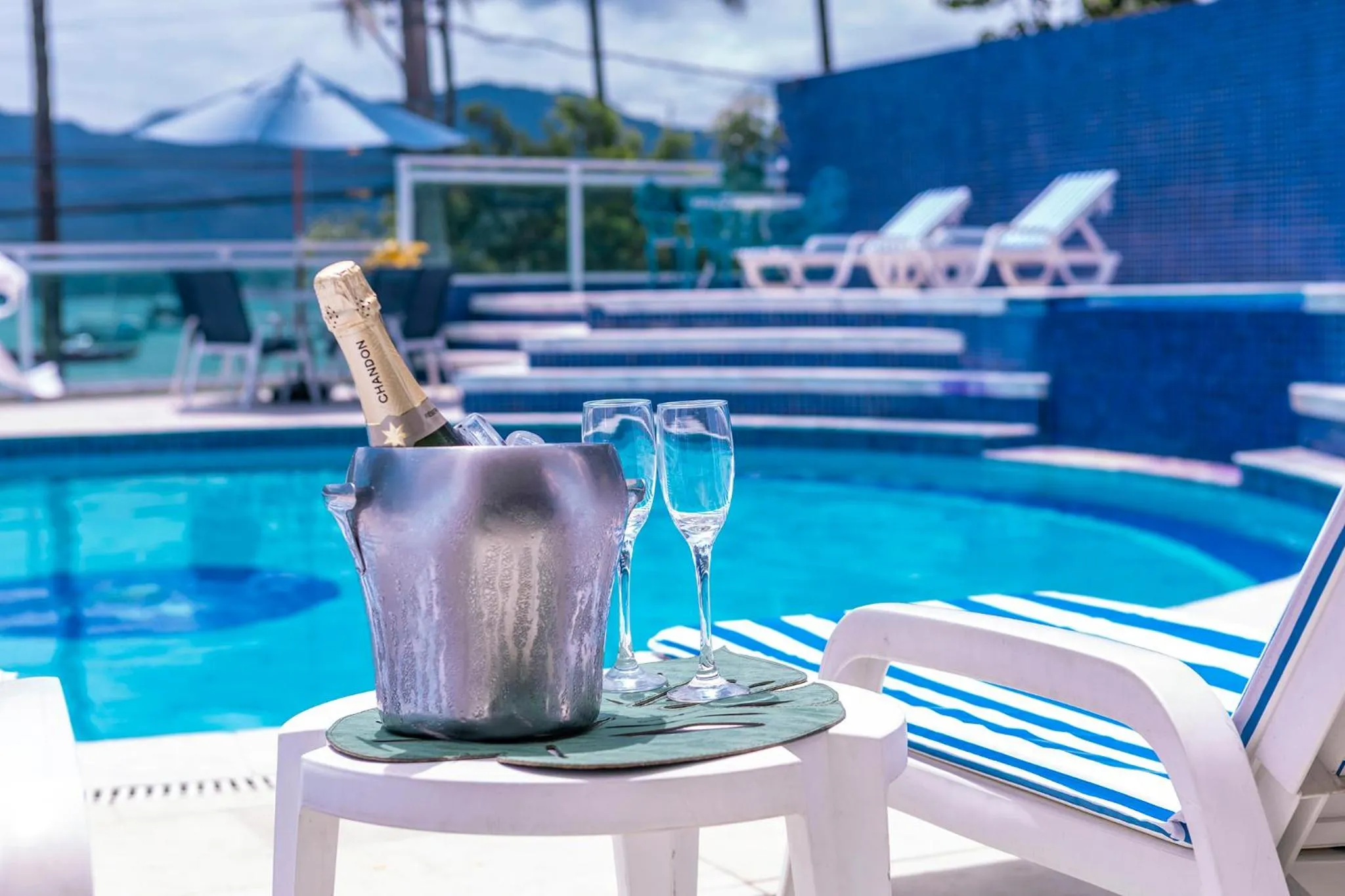 Swimming pool in Hotel Ilhabela
