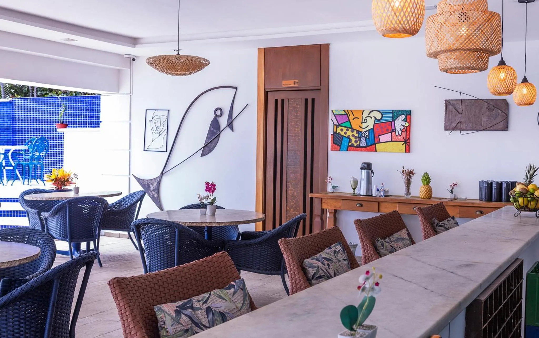 Lounge or bar in Hotel Ilhabela