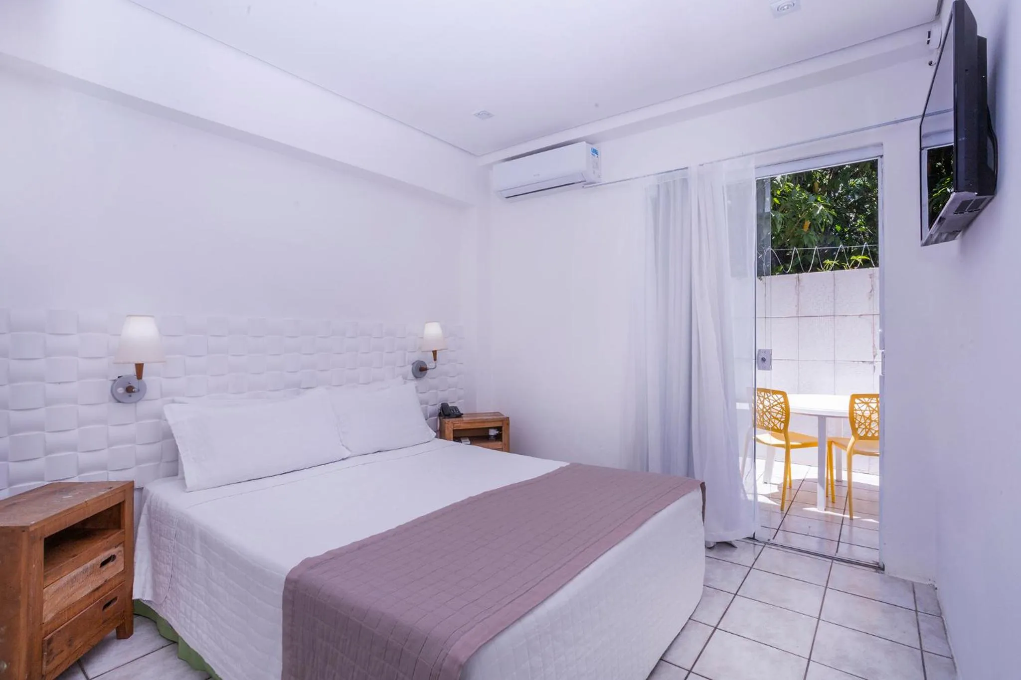 Bedroom, Bed in Hotel Ilhabela