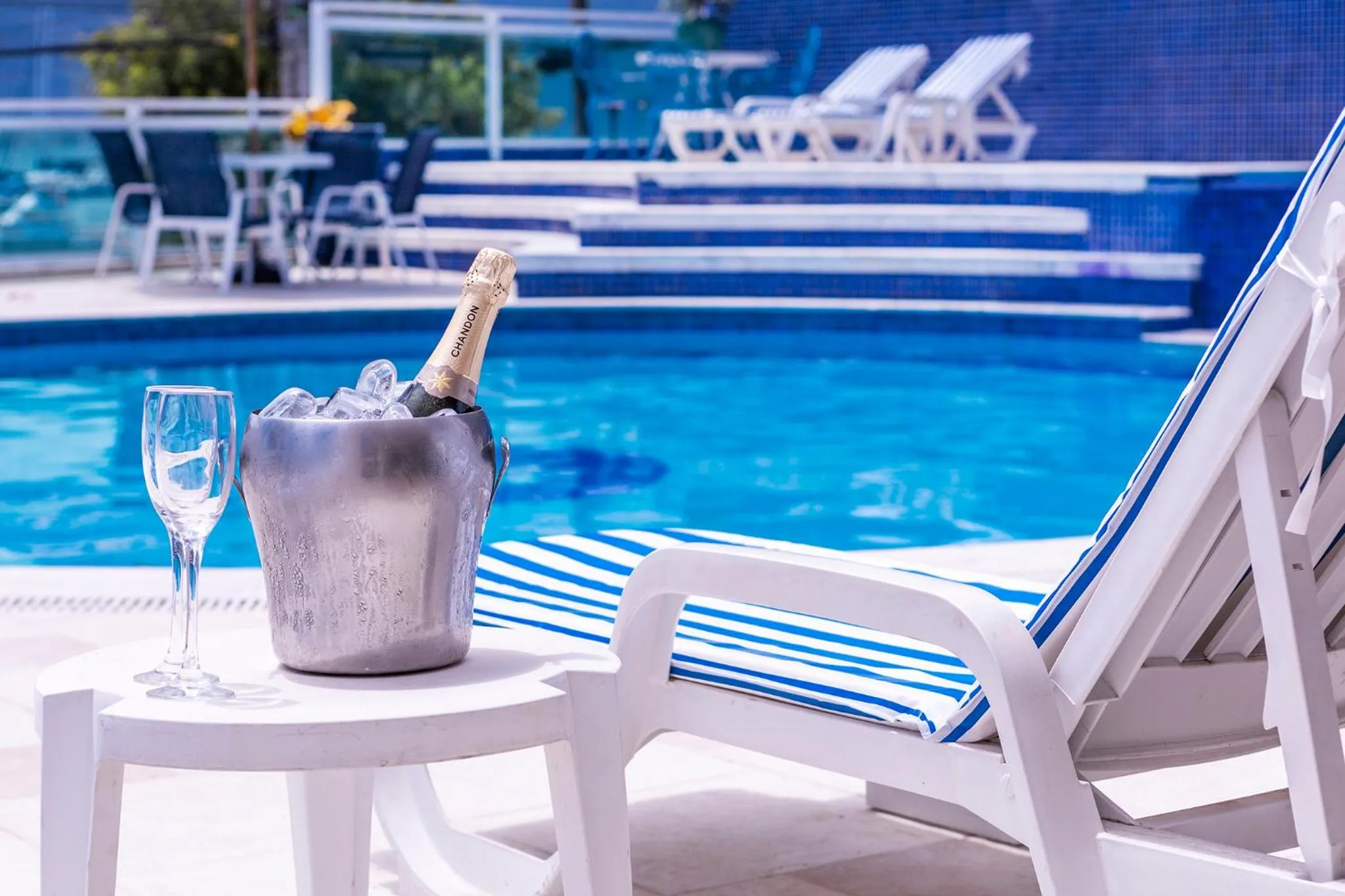 Swimming pool in Hotel Ilhabela