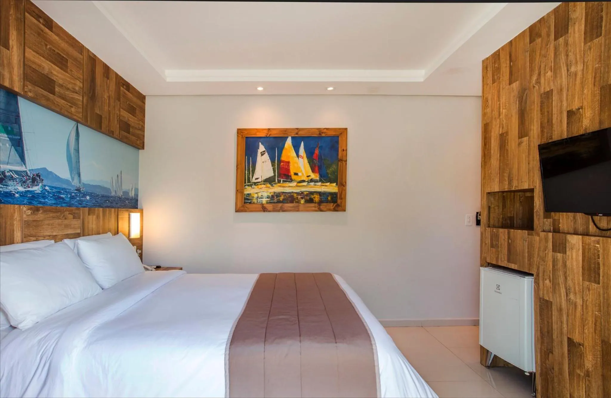Bed in Hotel Ilhabela