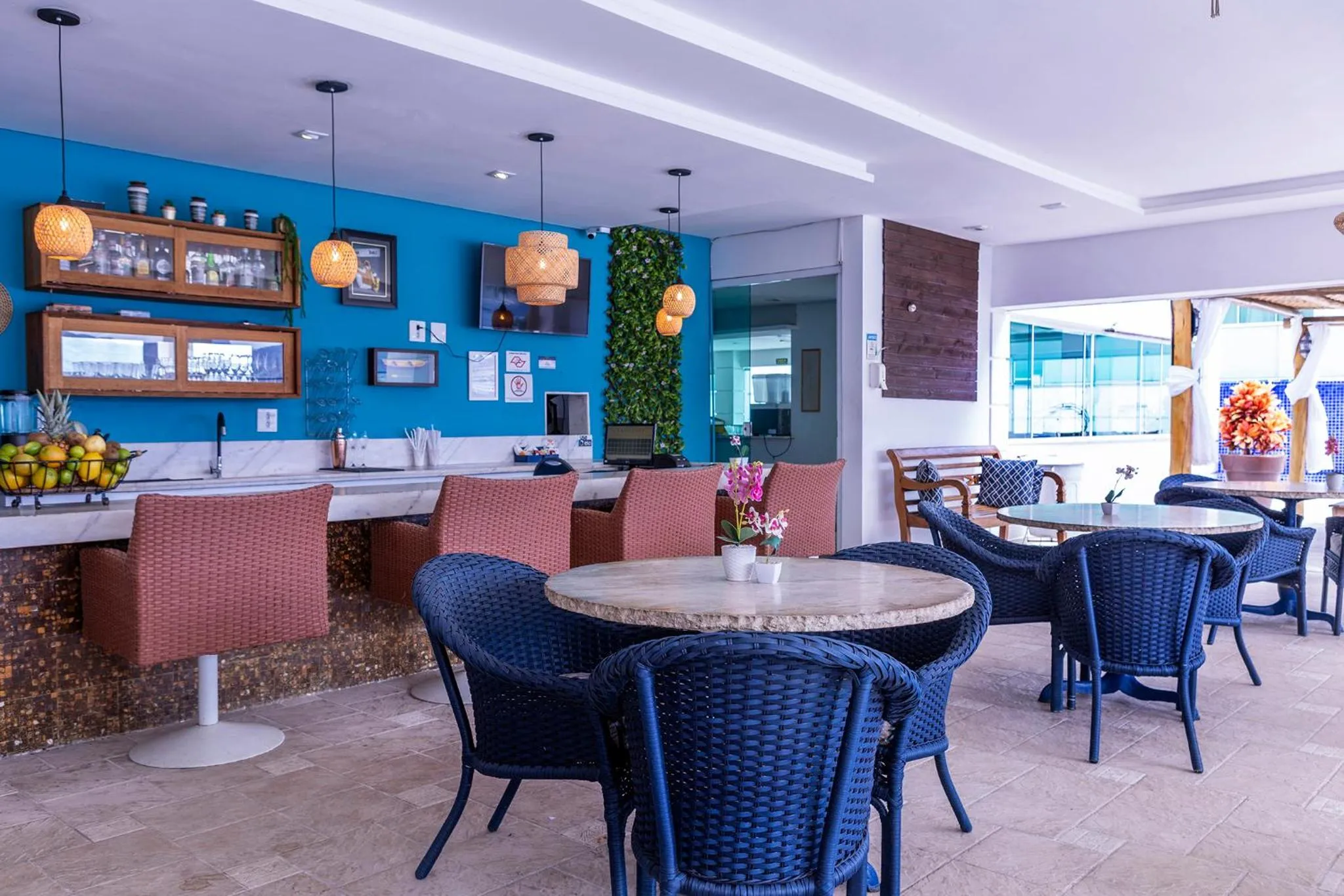 Lounge or bar in Hotel Ilhabela