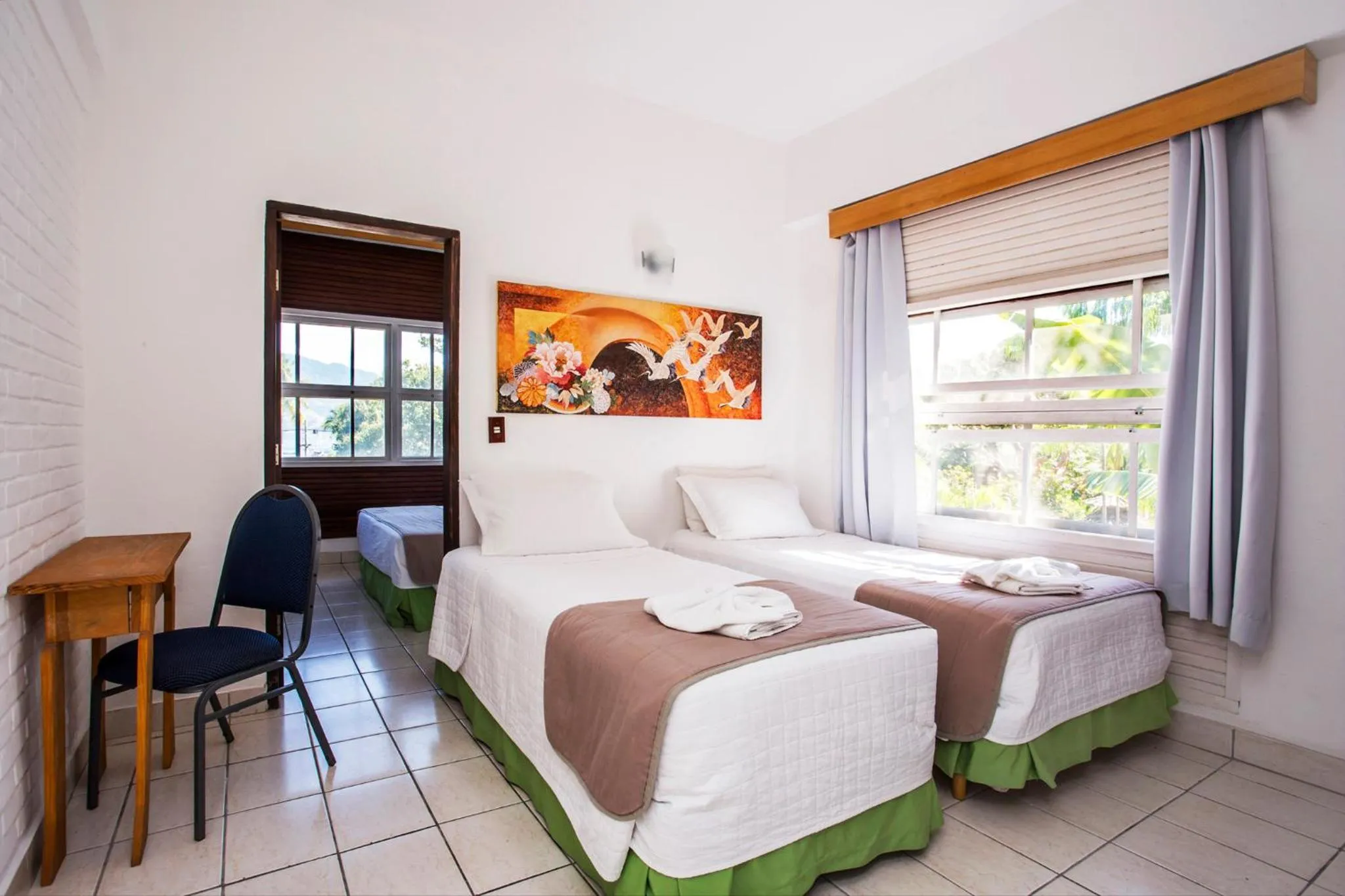 Bed in Hotel Ilhabela