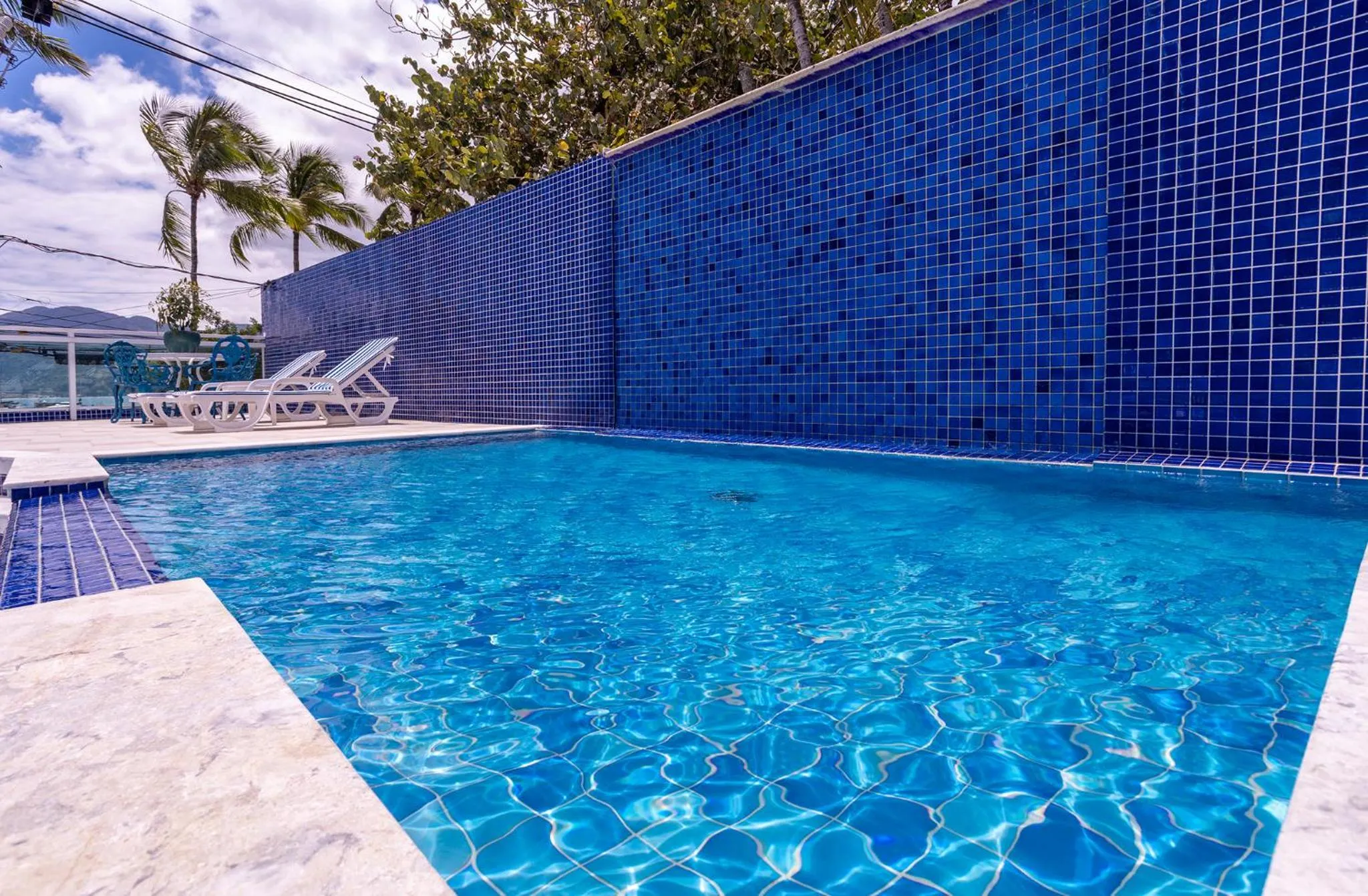 Swimming pool in Hotel Ilhabela