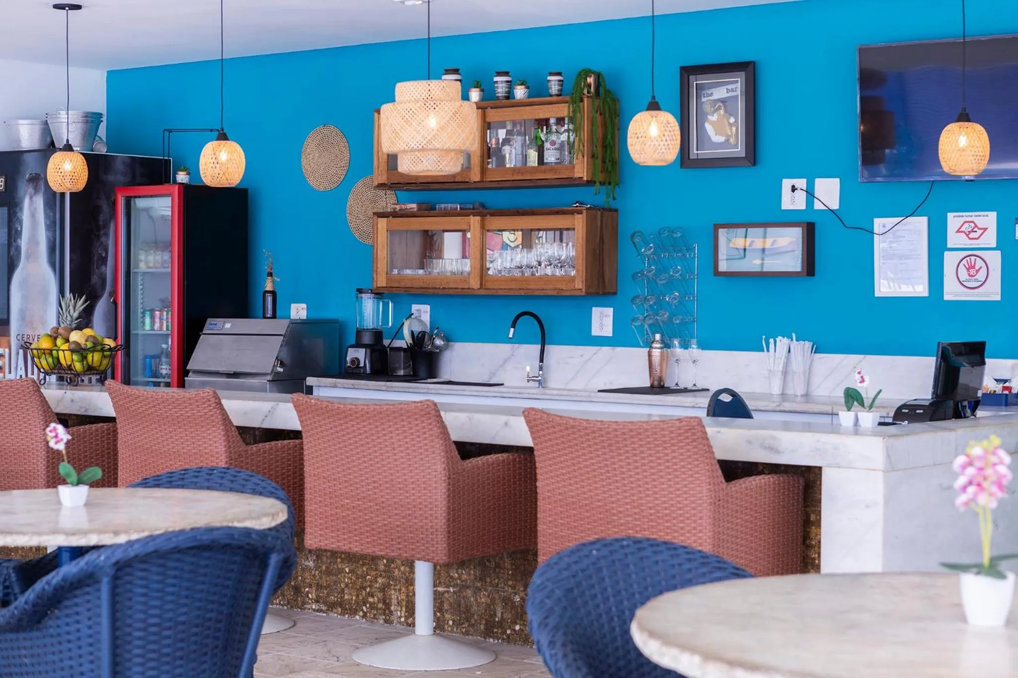 Lounge or bar in Hotel Ilhabela