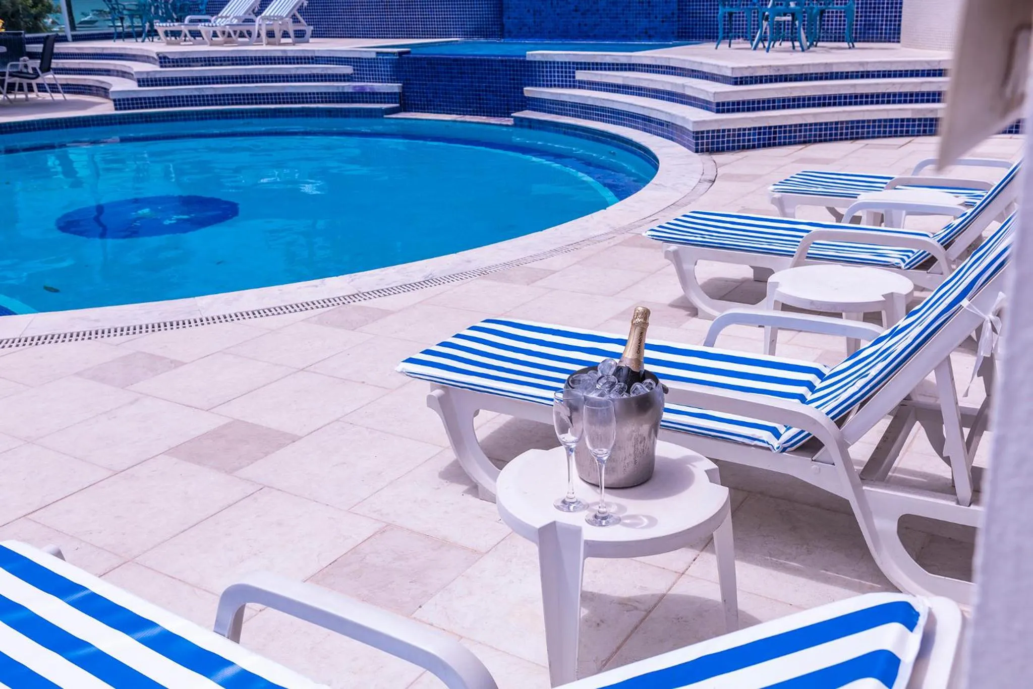 Swimming pool in Hotel Ilhabela