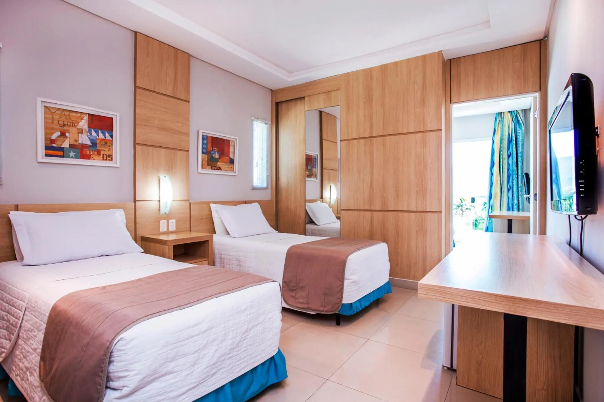 Bed in Hotel Ilhabela