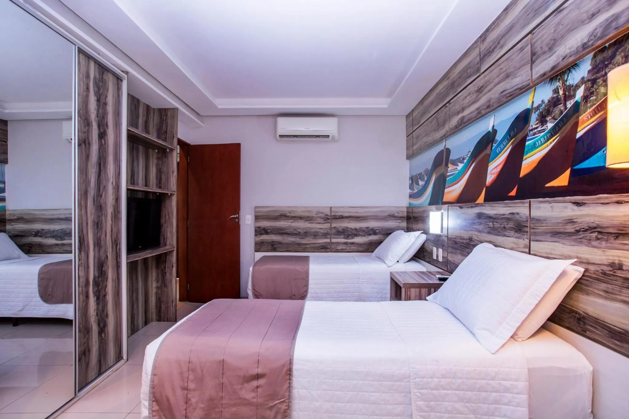 Bed in Hotel Ilhabela