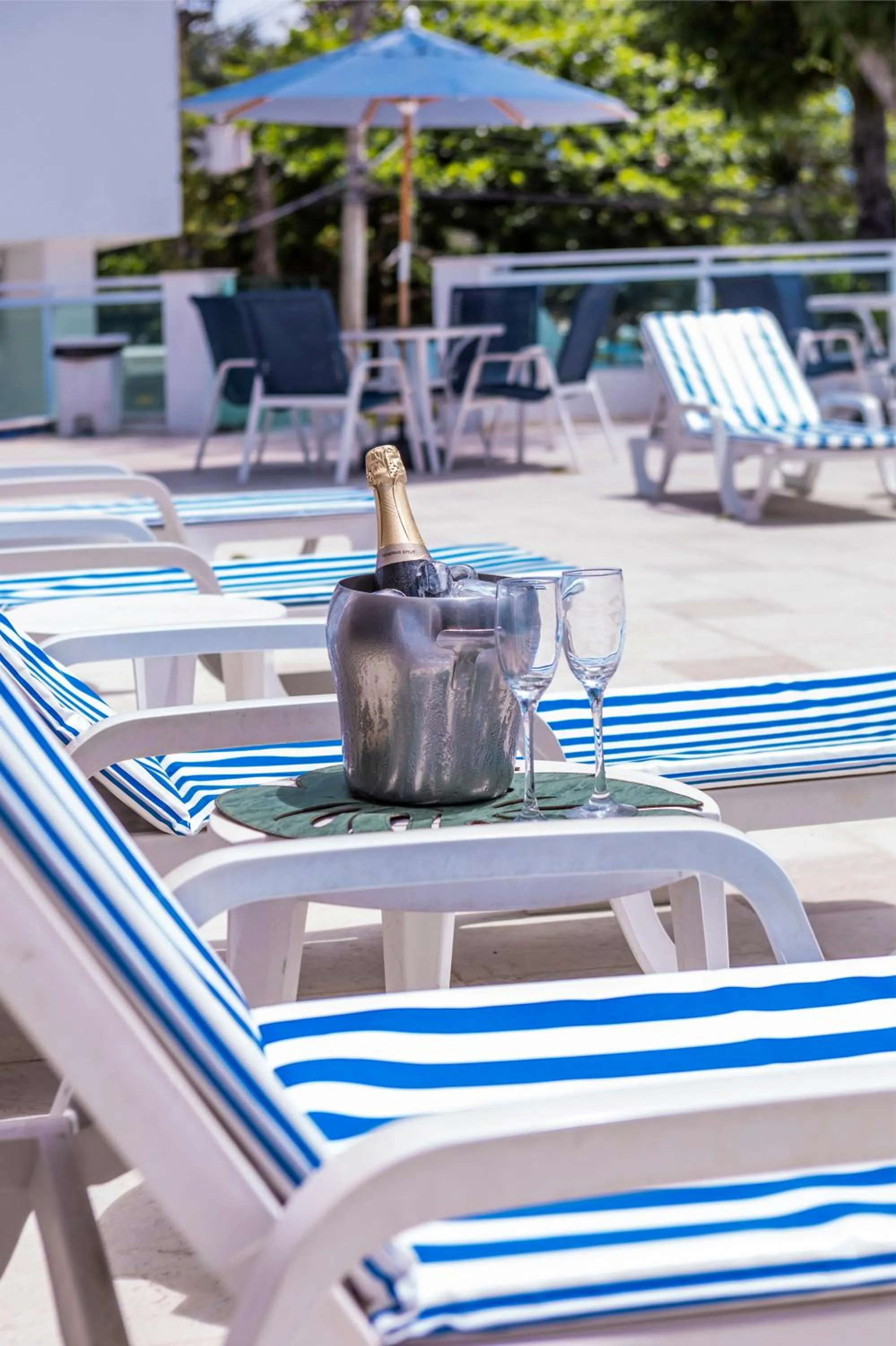 Swimming pool in Hotel Ilhabela