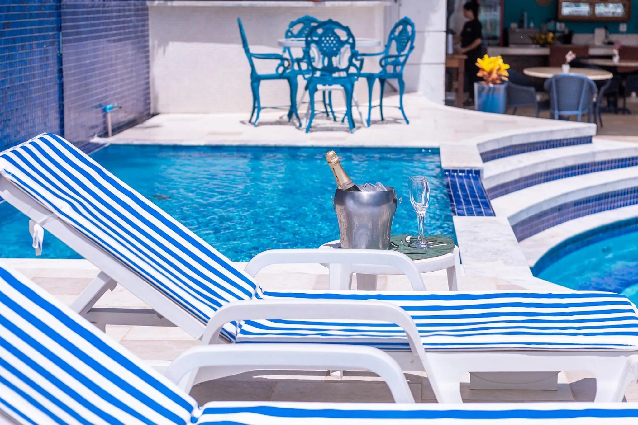 Swimming pool in Hotel Ilhabela