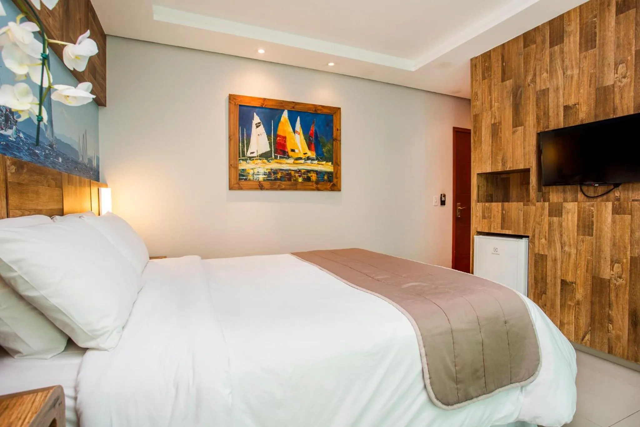 Bed in Hotel Ilhabela