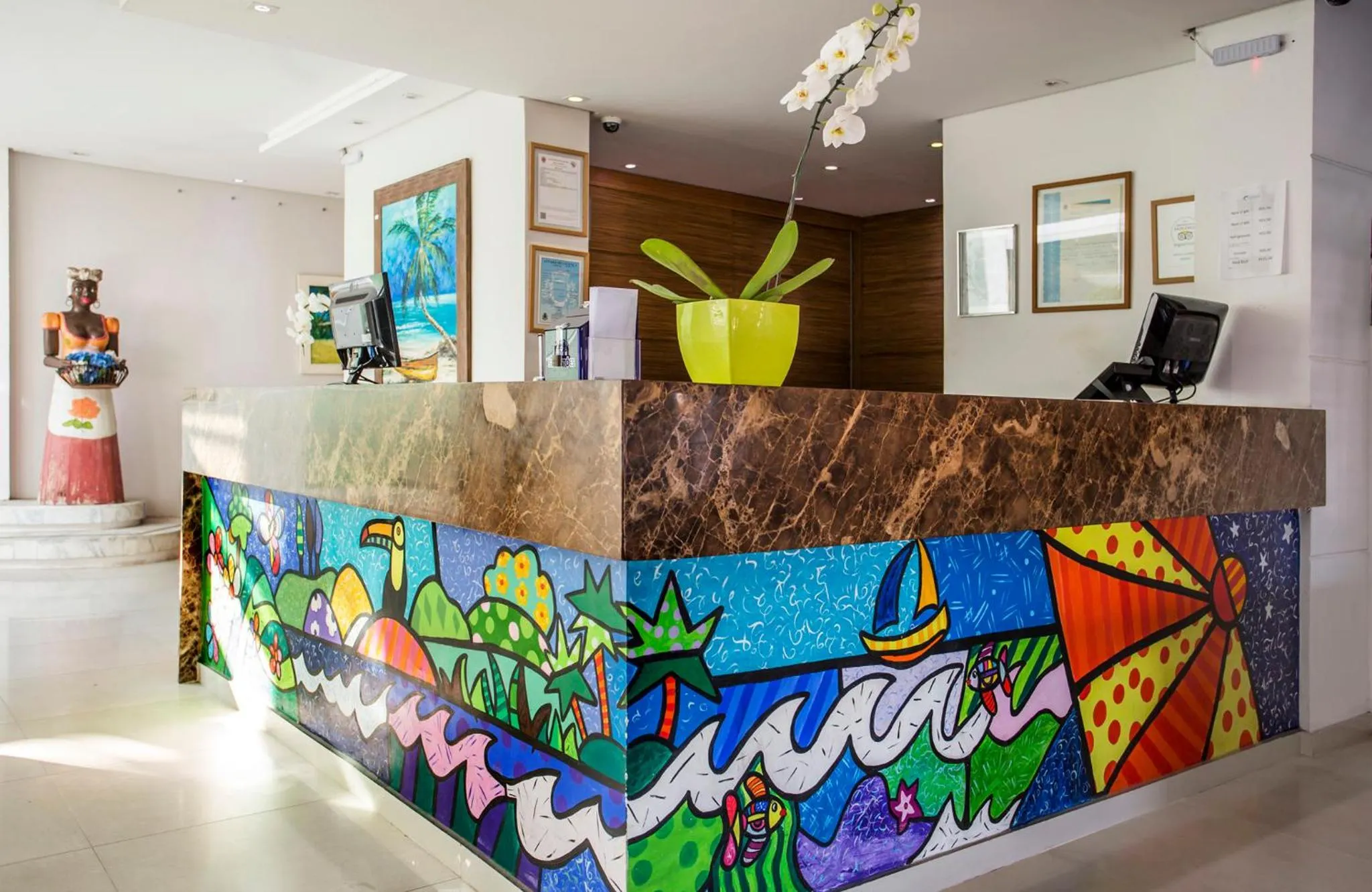 Property building in Hotel Ilhabela