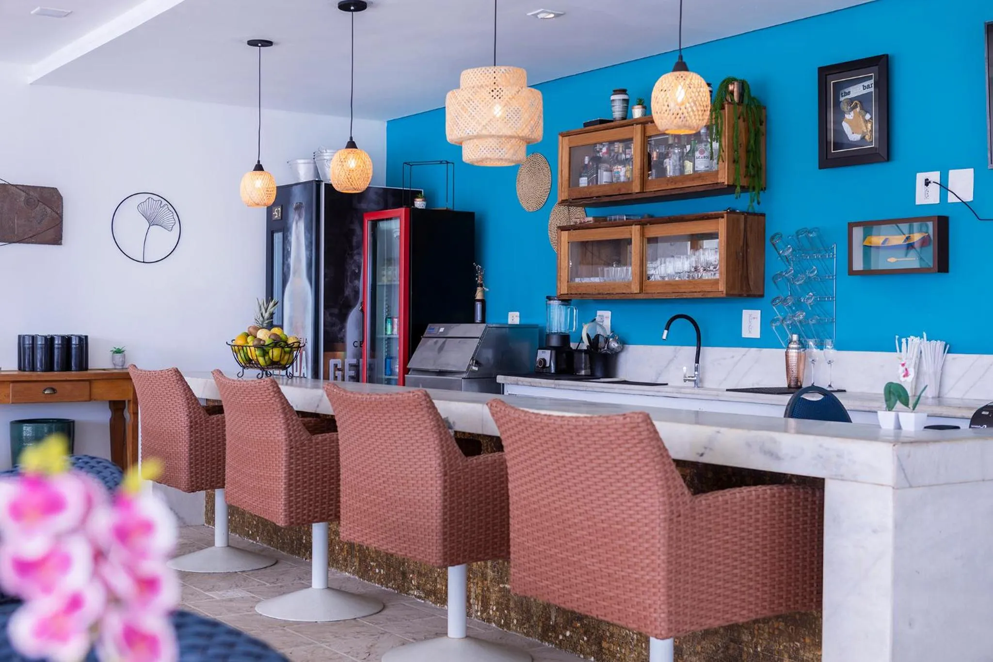 Lounge or bar in Hotel Ilhabela