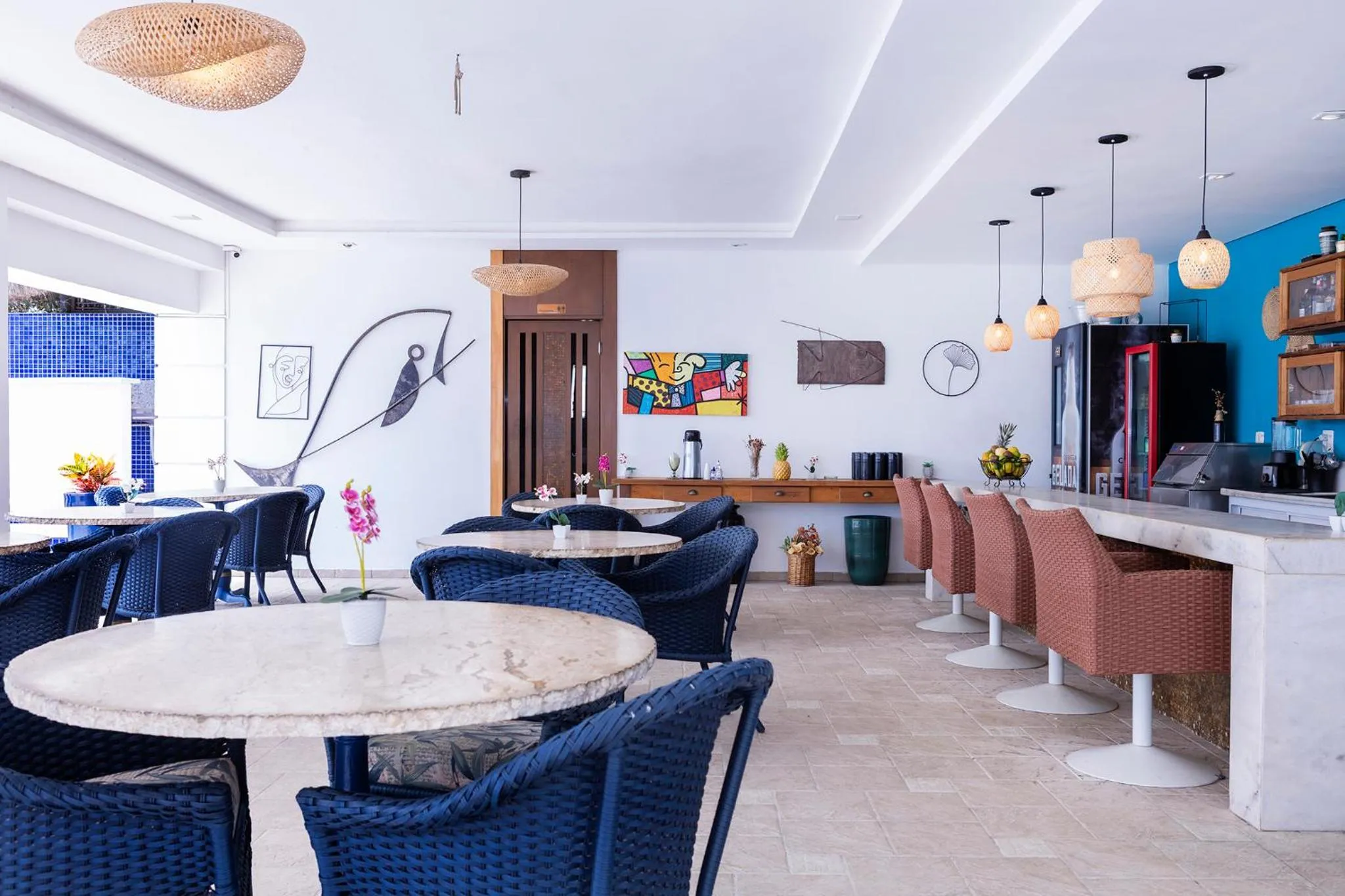 Lounge or bar in Hotel Ilhabela