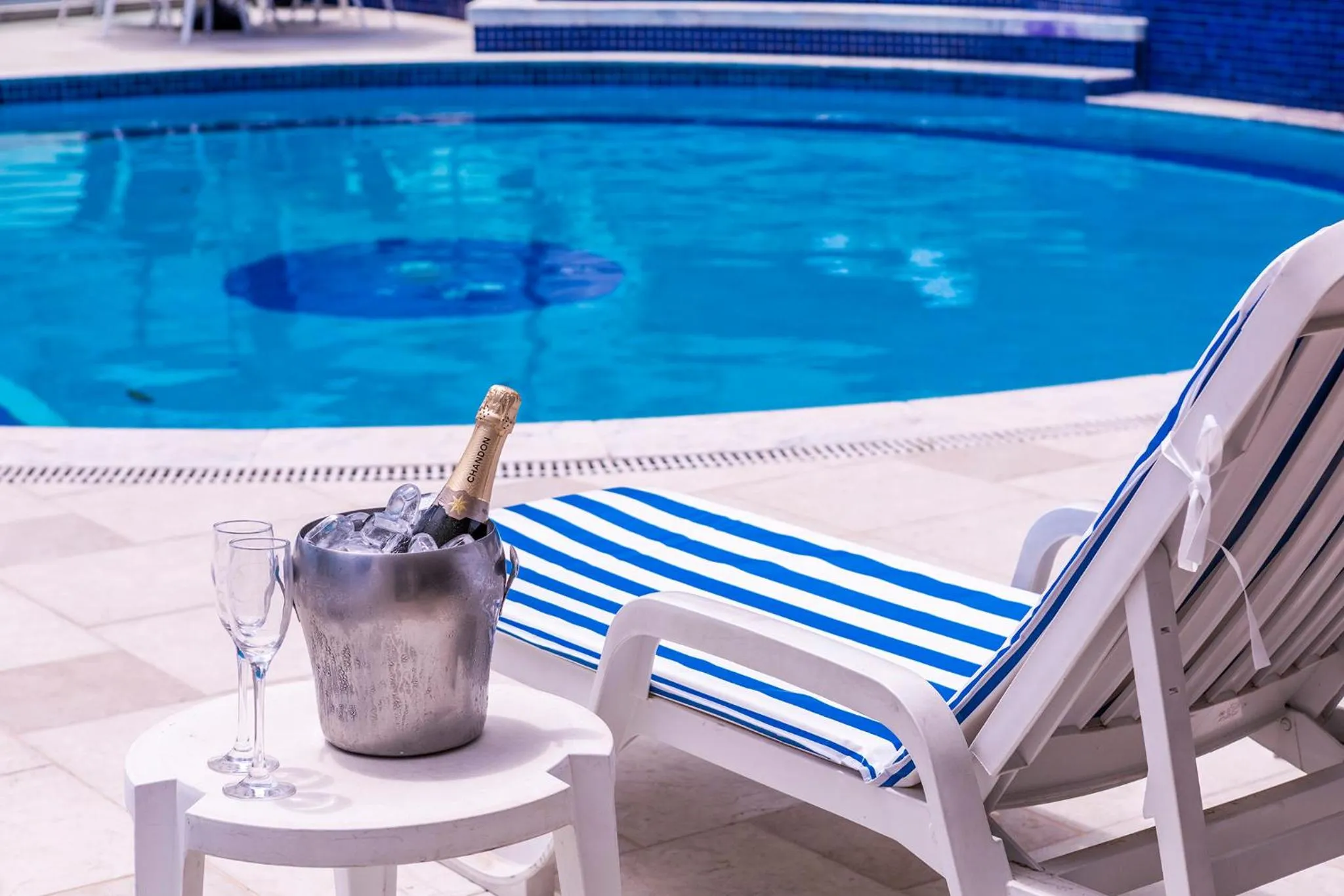 Swimming pool in Hotel Ilhabela