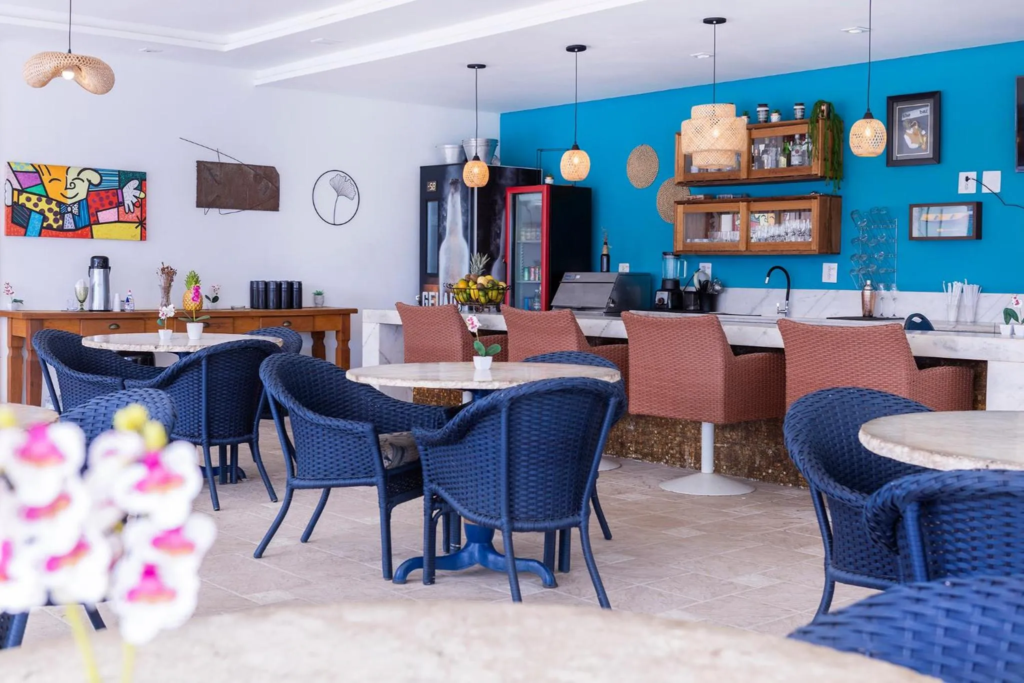 Lounge or bar in Hotel Ilhabela
