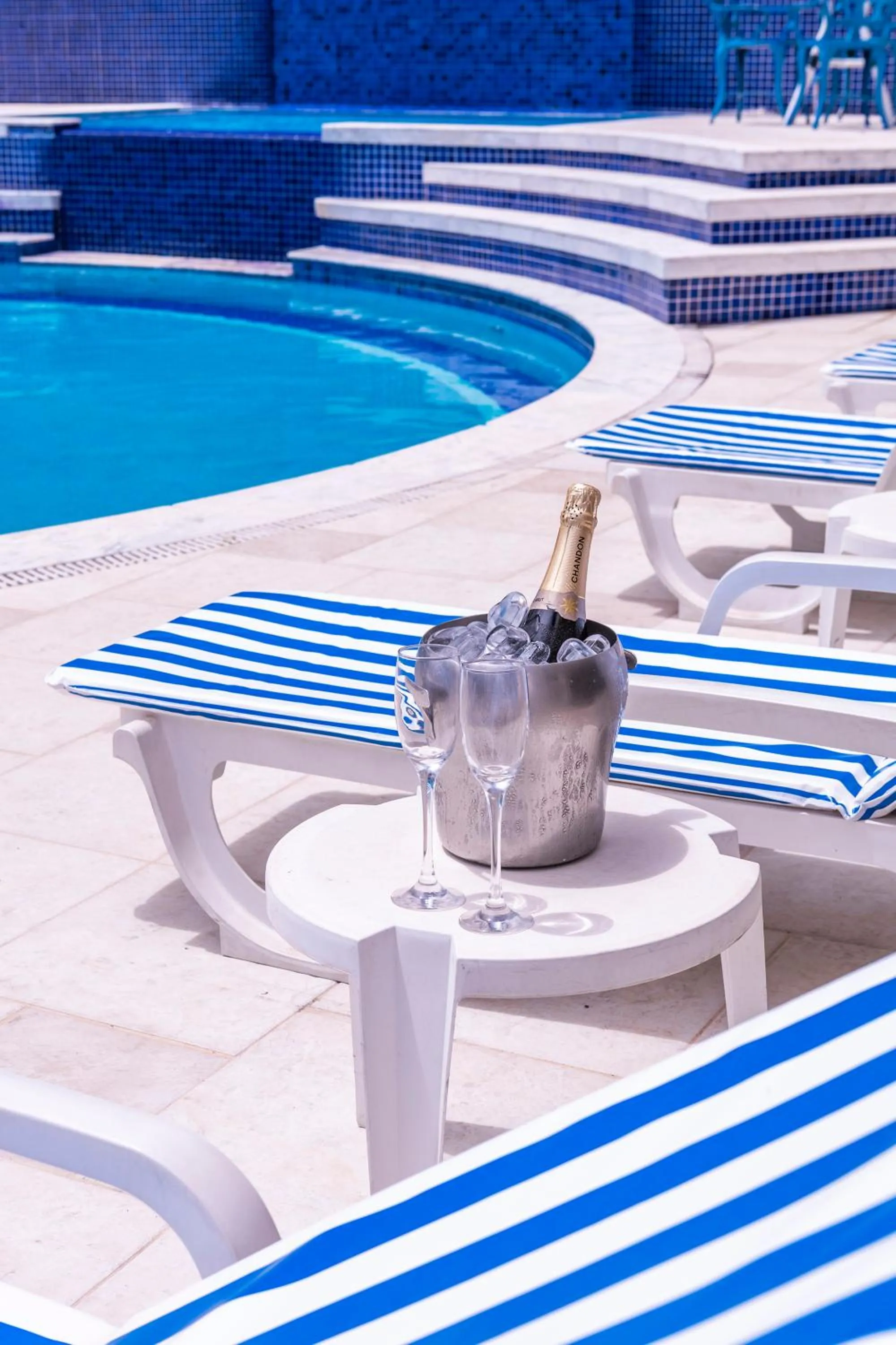 Swimming pool in Hotel Ilhabela