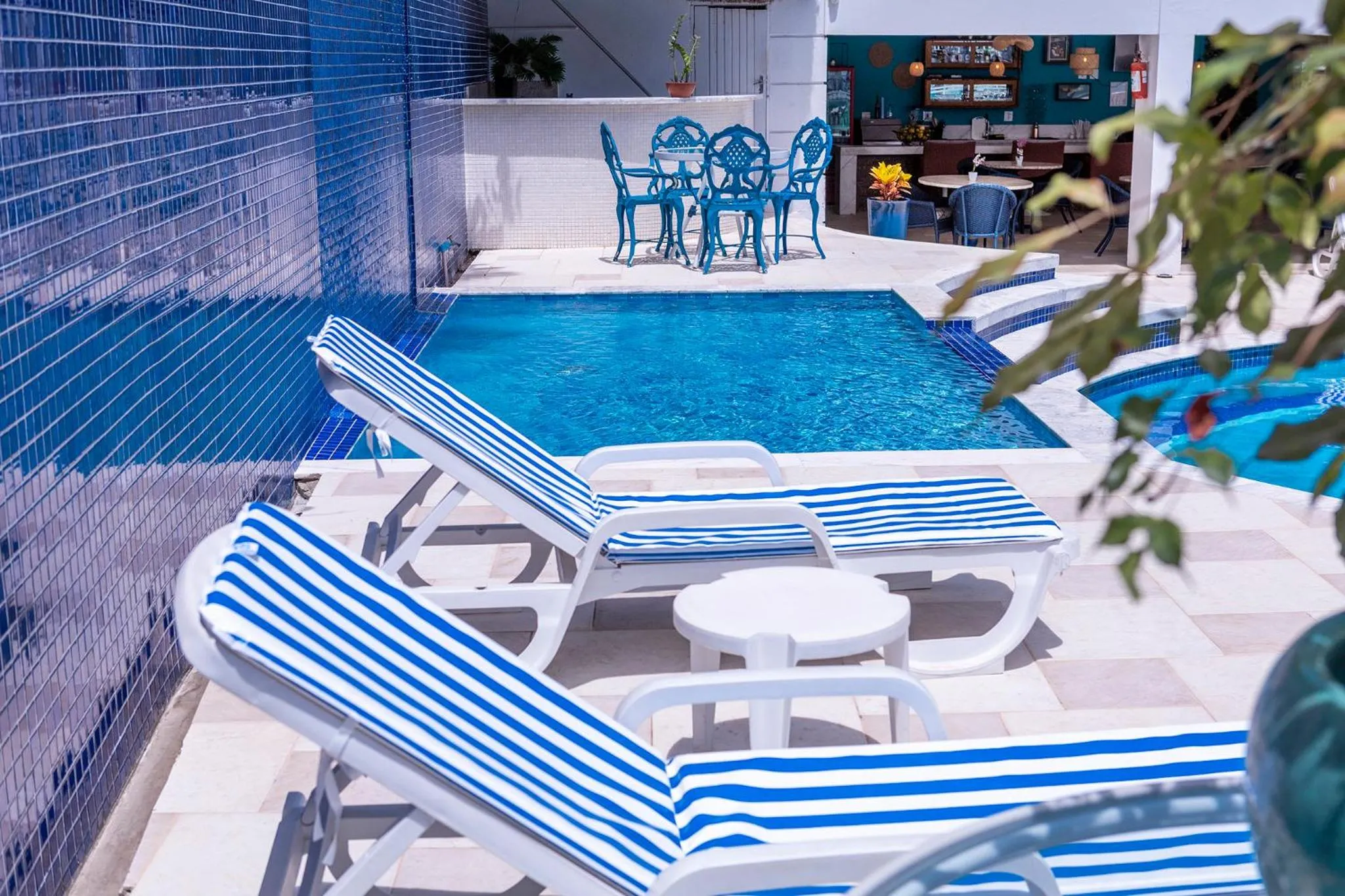 Swimming pool in Hotel Ilhabela